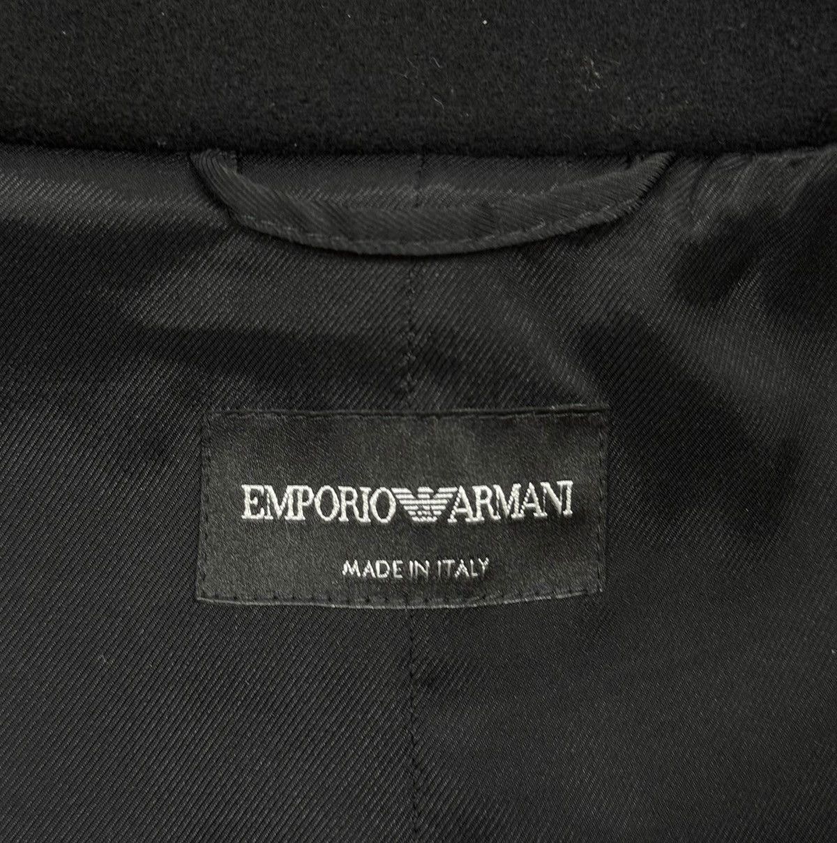 Emporio Armani Emporio Armani Full-Zip Vest Wool-Cotton Decorated Stones 40 Size S / US 4 / IT 40 - 14 Thumbnail