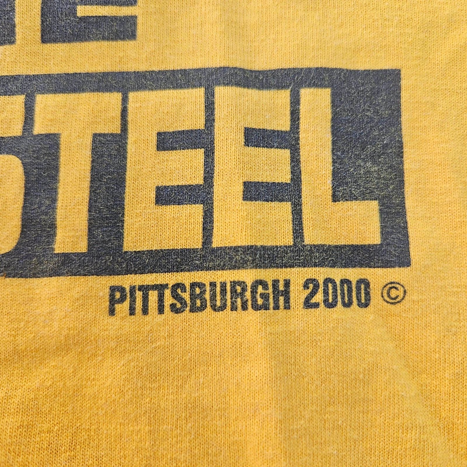 Fruit Of The Loom Vintage Steelers Shirt Y2K Cleveland Sucks Men's Size Large Size US L / EU 52-54 / 3 - 3 Thumbnail