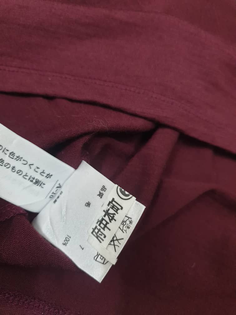 Calvin Klein CK Calvin Klein burgendy Shirt Size L / US 10 / IT 46 - 3 Thumbnail