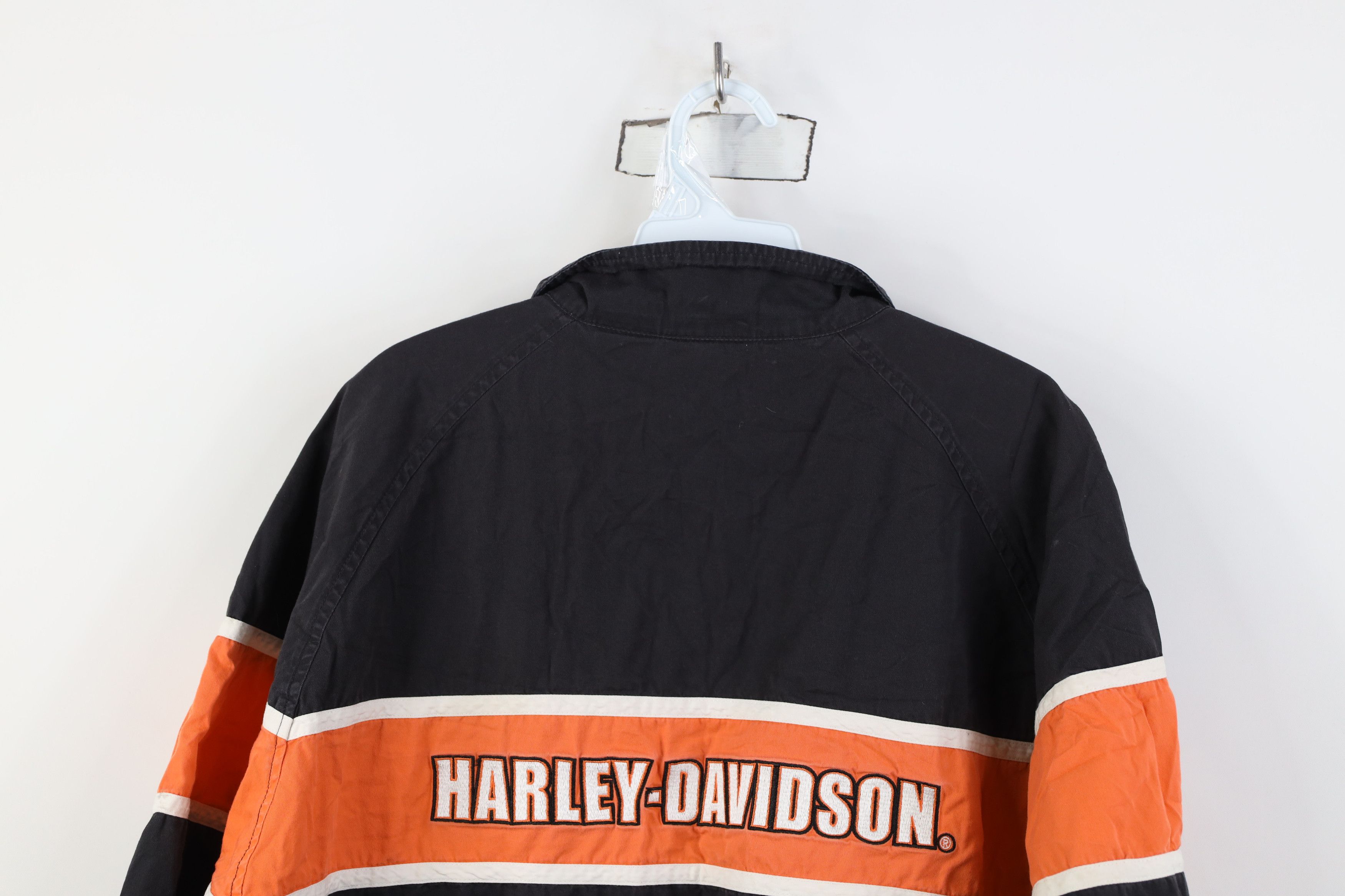 Harley Davidson Vintage Harley Davidson Mechanic Short Sleeve Button Shirt Size US XXL / EU 58 / 5 - 13 Thumbnail