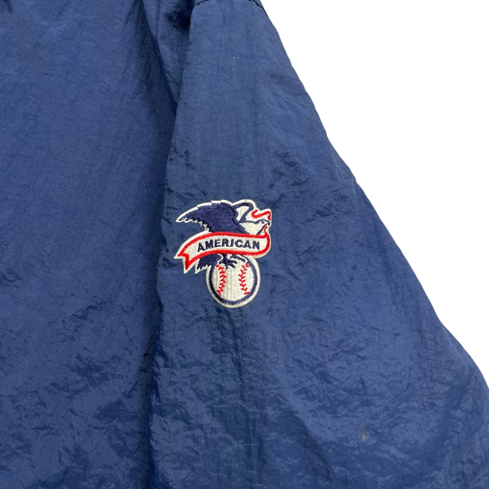 MLB VTG 90s NEW YORK YANKEES HOODED STARTER QUILT LINING JACKET Size US XL / EU 56 / 4 - 6 Thumbnail
