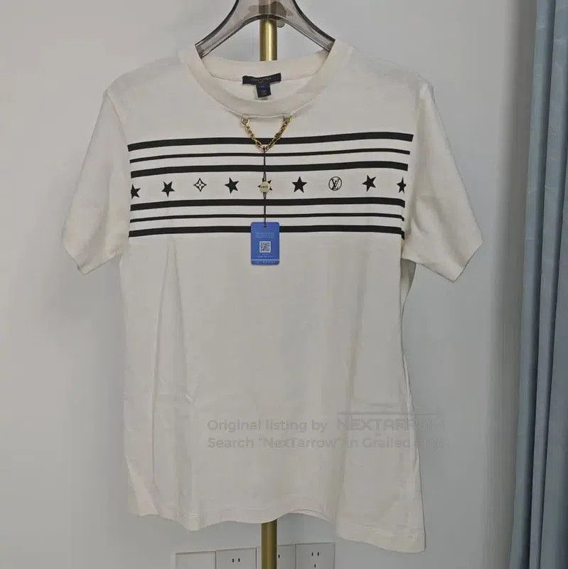 Louis Vuitton Louis Vuitton White Cotton Summer T. Size XL / US 12-14 / IT 48-50 - 1 Thumbnail