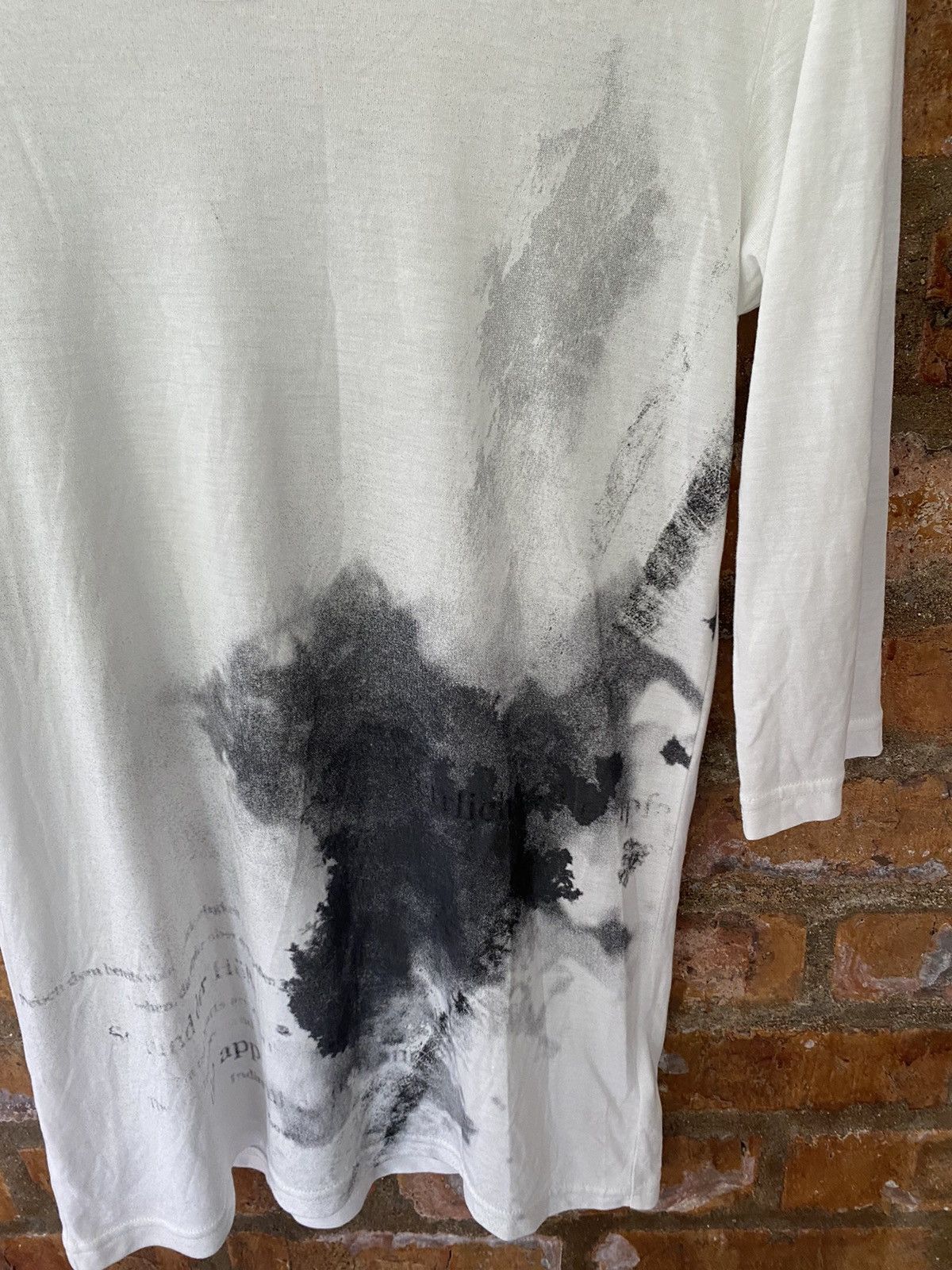 Schlussel 2000s Poem and abstract shirt Size US M / EU 48-50 / 2 - 4 Thumbnail