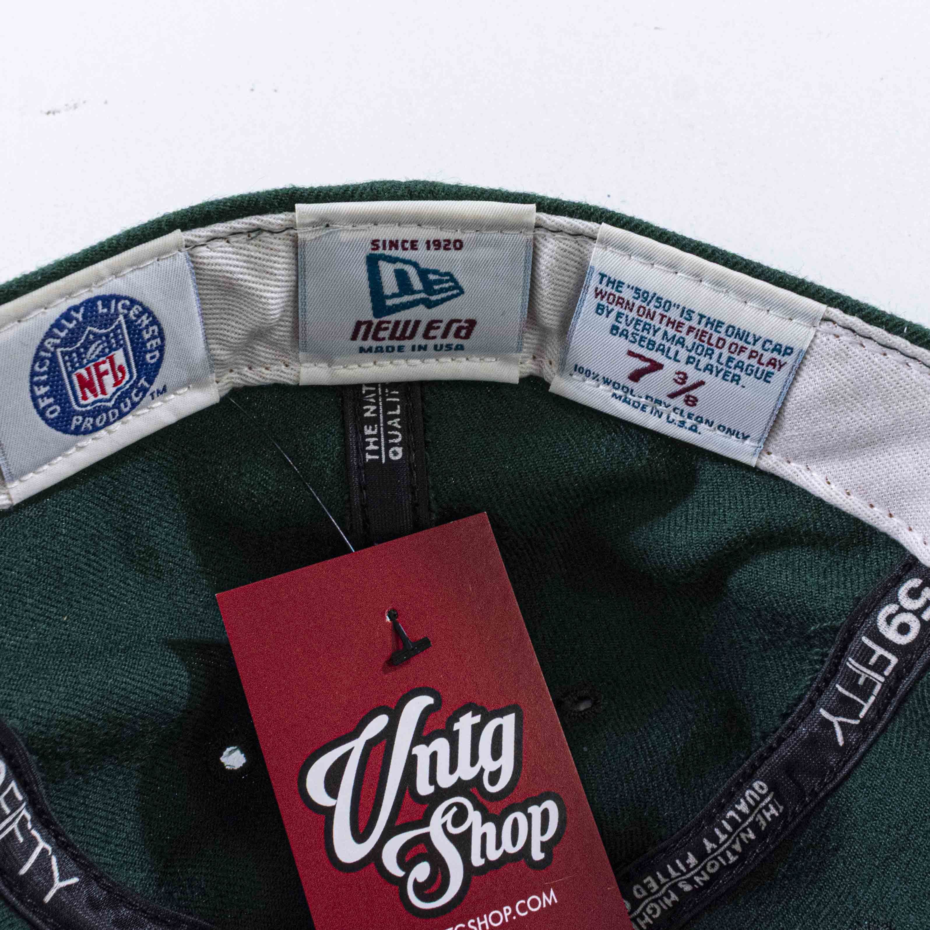 New Era New York Jets New Era 59Fifty Fitted Hat Wool NFL USA Made Size ONE SIZE - 10 Thumbnail
