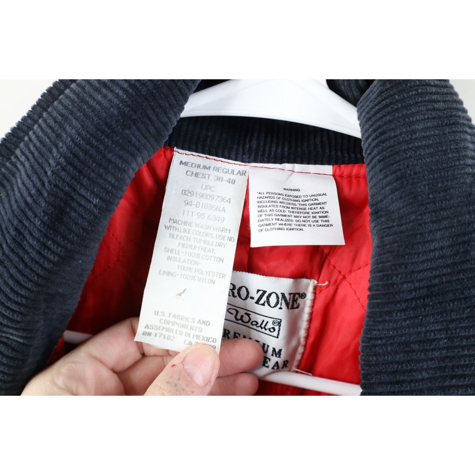 Walls Vintage 90s Walls Zero Zone Quilted Coveralls Bibs Size US M / EU 48-50 / 2 - 11 Thumbnail