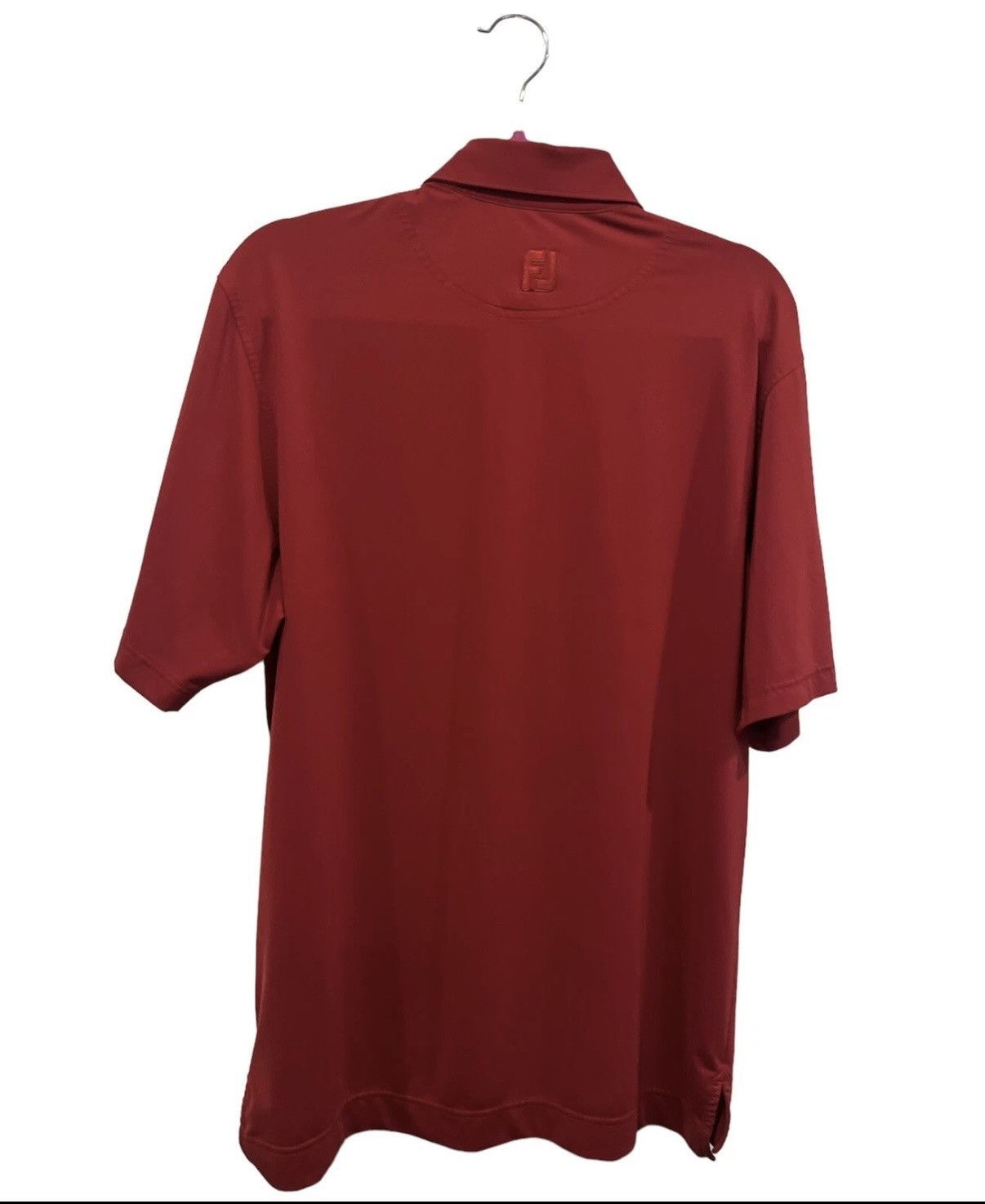 Footjoy FootJoy Golf Polo Shirt Men’s Medium Red Short Sleeve Size US M / EU 48-50 / 2 - 5 Thumbnail
