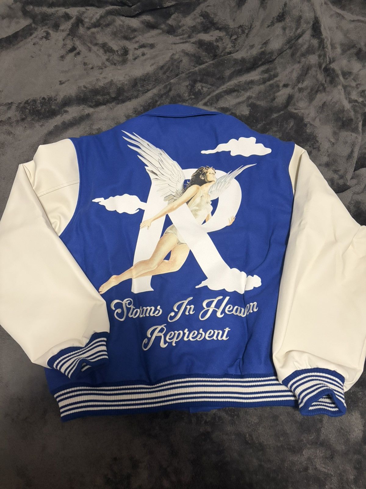 Represent Clo. Represent Storms In Heaven Varsity Jacket Size US XL / EU 56 / 4 - 2 Thumbnail