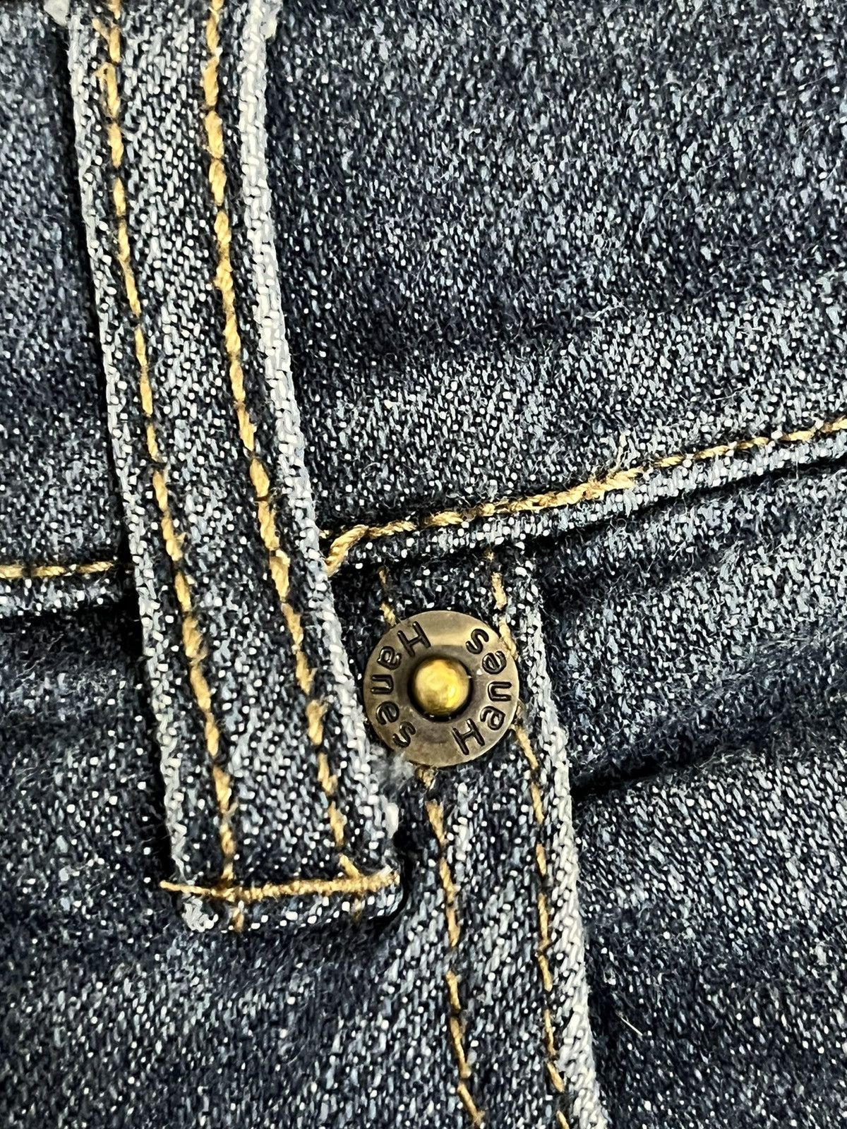 Hanes × Vintage Vintage Hanes Distressed Denim Size US 31 - 5 Thumbnail