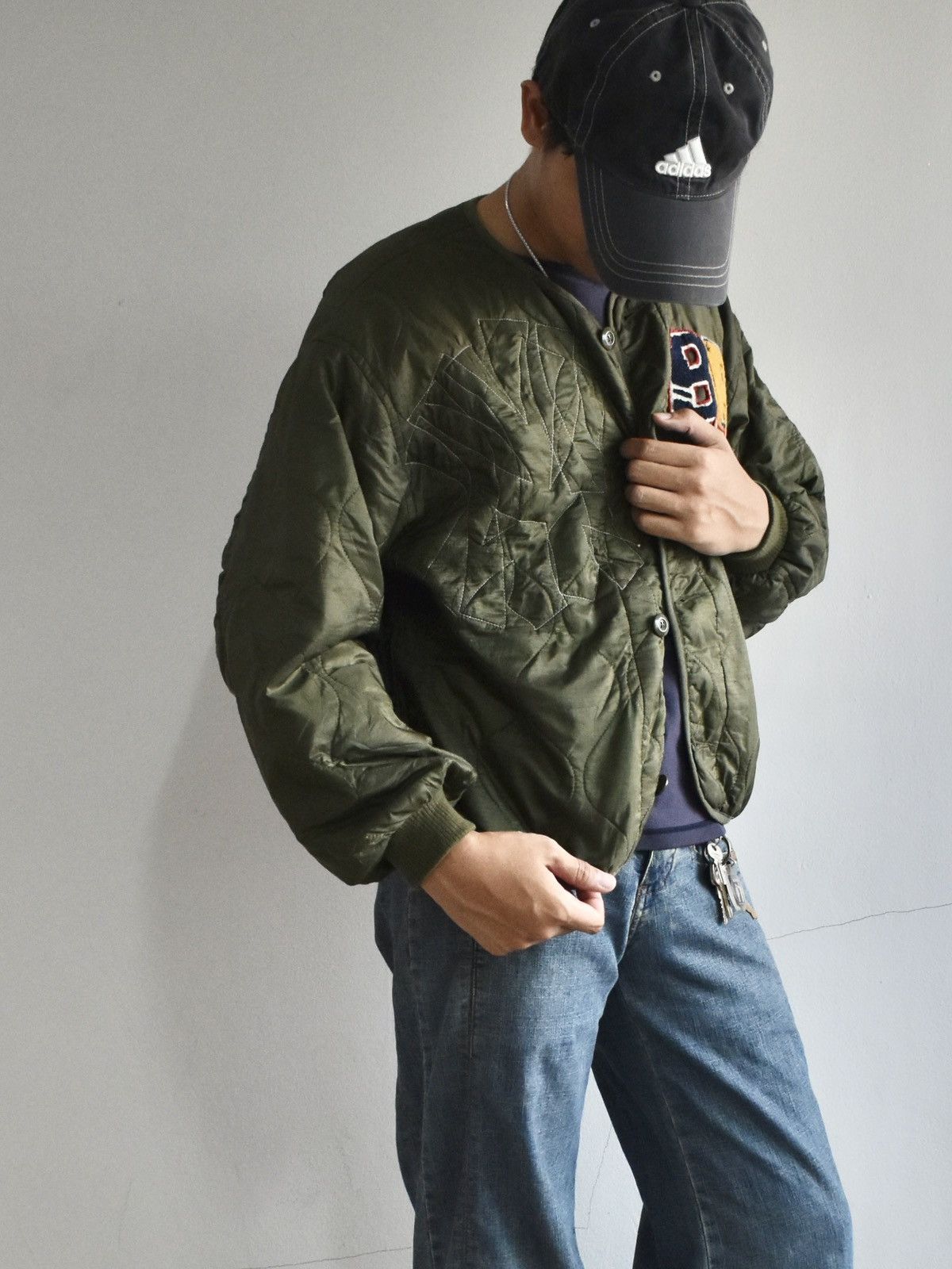 Vintage Reworked Vintage Military Jacket Liner x NY Size US S / EU 44-46 / 1 - 7 Thumbnail
