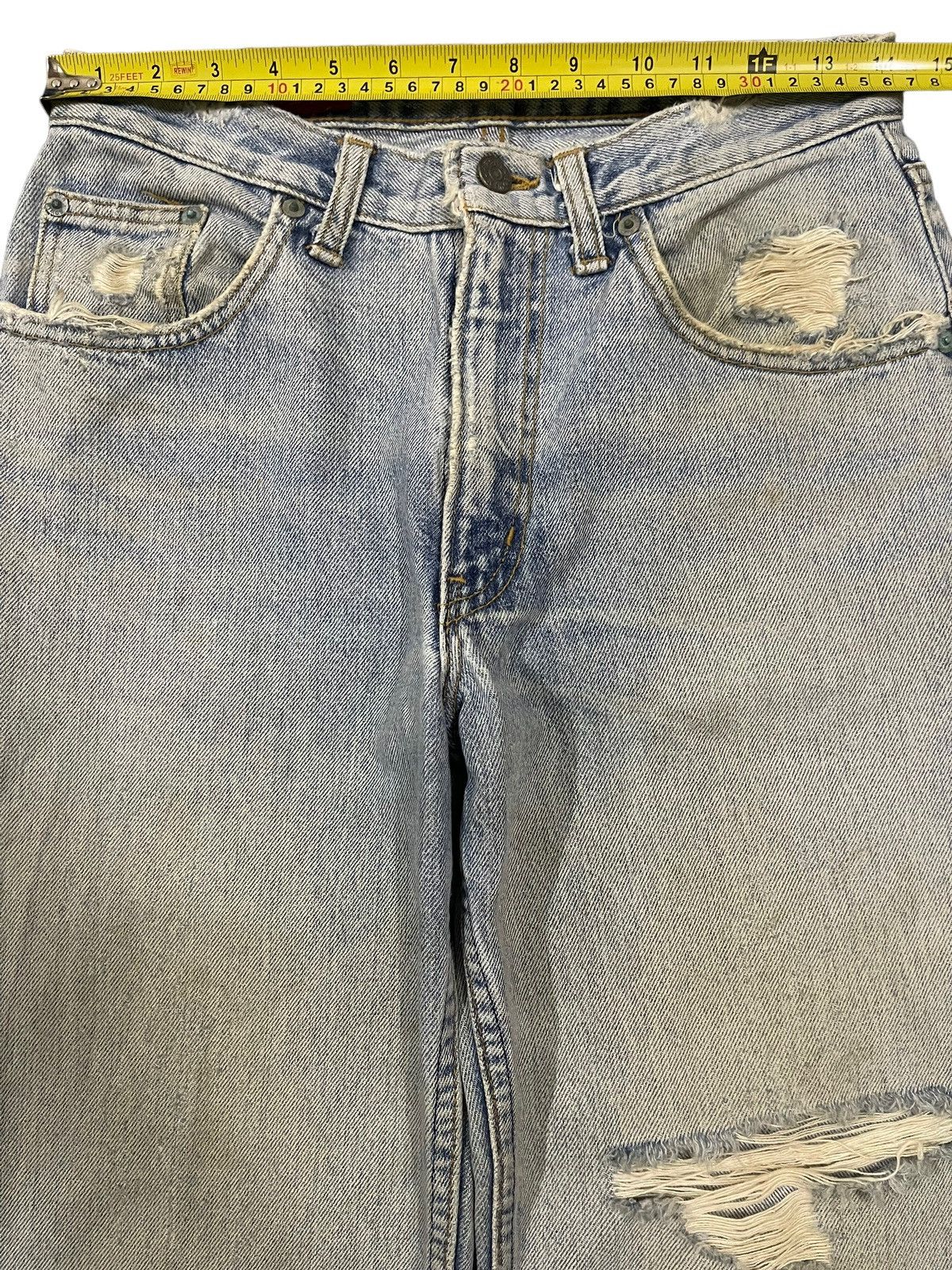 Edwin Vintage 90s Edwin Made in Usa Distressed Style Jeans Size US 28 / EU 44 - 11 Thumbnail