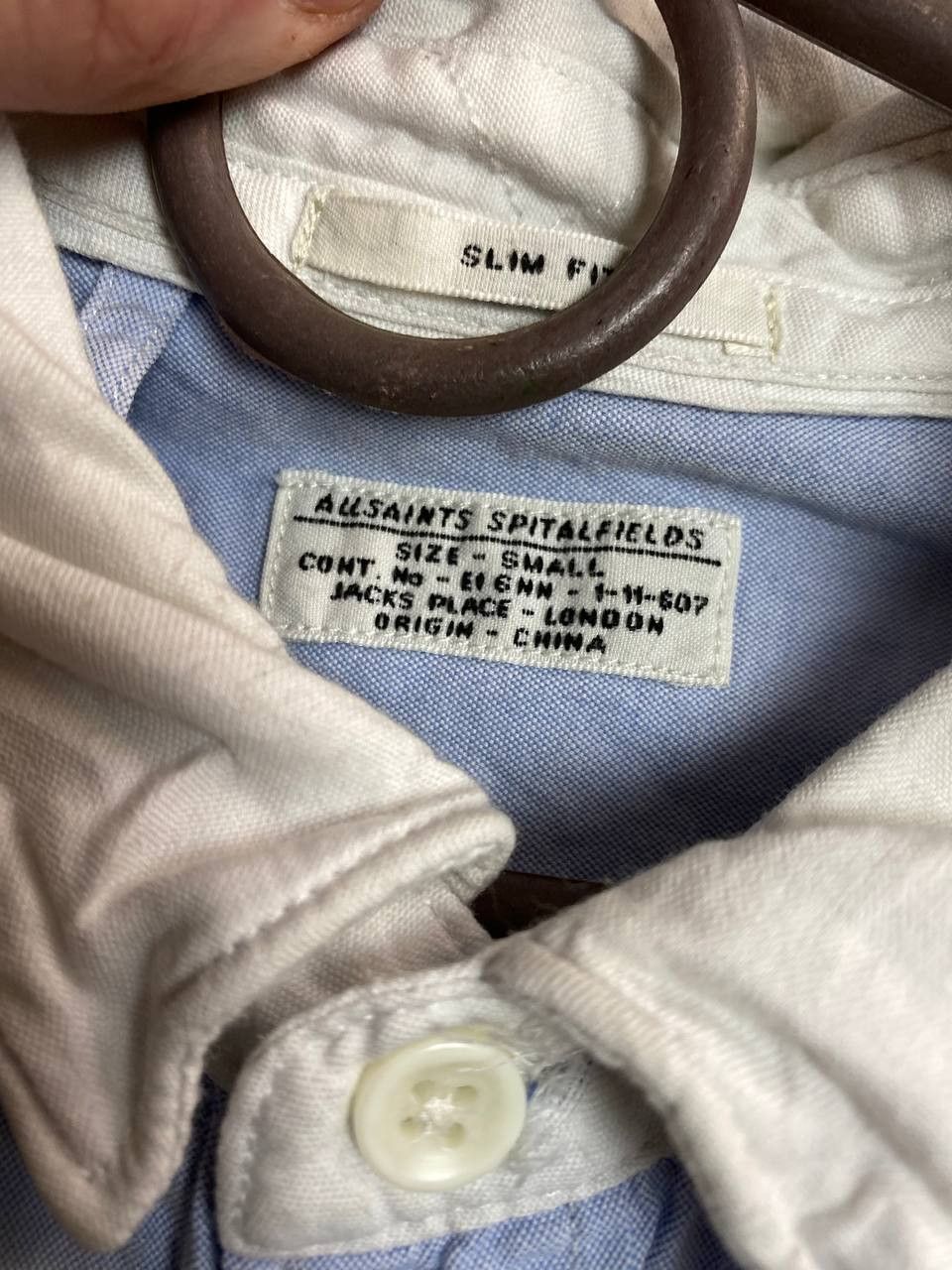 Allsaints × Vintage Allsaints luxury streetwear shirt Size US S / EU 44-46 / 1 - 2 Thumbnail