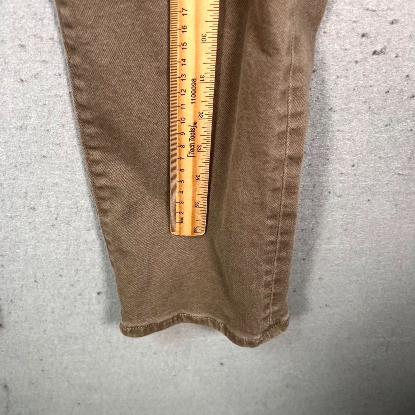 J.Crew J.CREW 770 Straight-Fit Stretch Pants Khaki Brown Mens 32 x 32 Pants Size US 32 / EU 48 - 7 Thumbnail