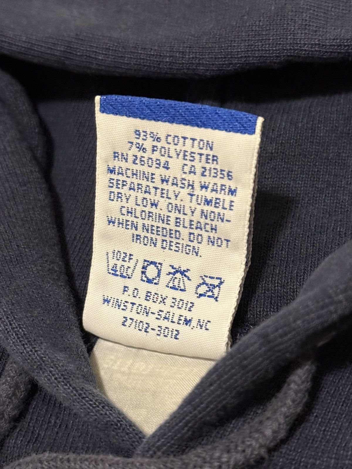 Champion × Vintage 90’s Champion State Farm Insurance Hoodie Size US XL / EU 56 / 4 - 4 Thumbnail
