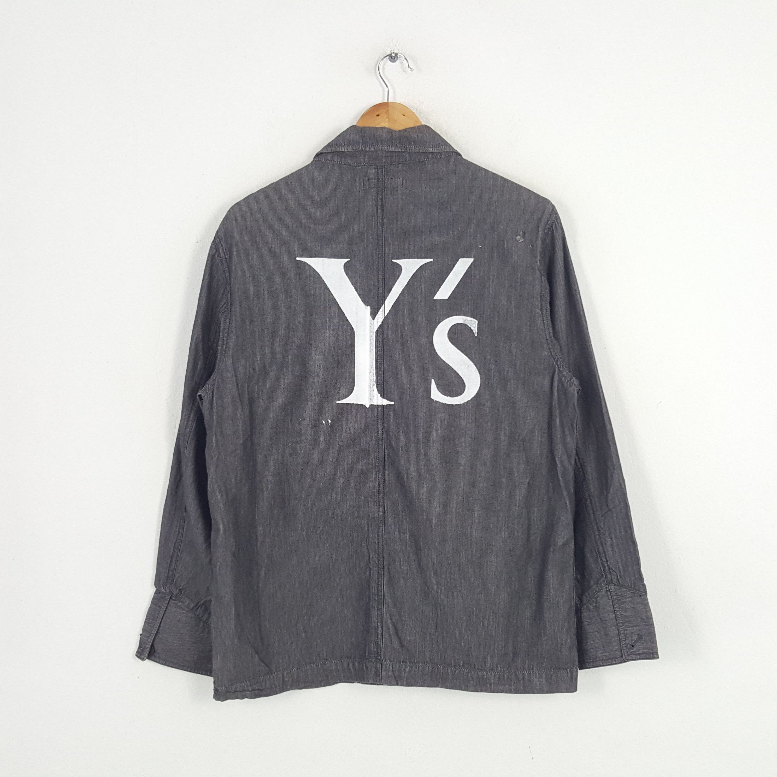 Japanese Brand × Vintage × Yohji Yamamoto Vintage Sacsny by Yohji Yamamoto Designer Custom Art Jacket Size US M / EU 48-50 / 2 - 1 Thumbnail