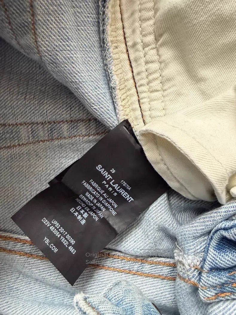 Saint Laurent Paris Saint Laurent Paris Classic Denim Pants i Size US 29 - 6 Thumbnail