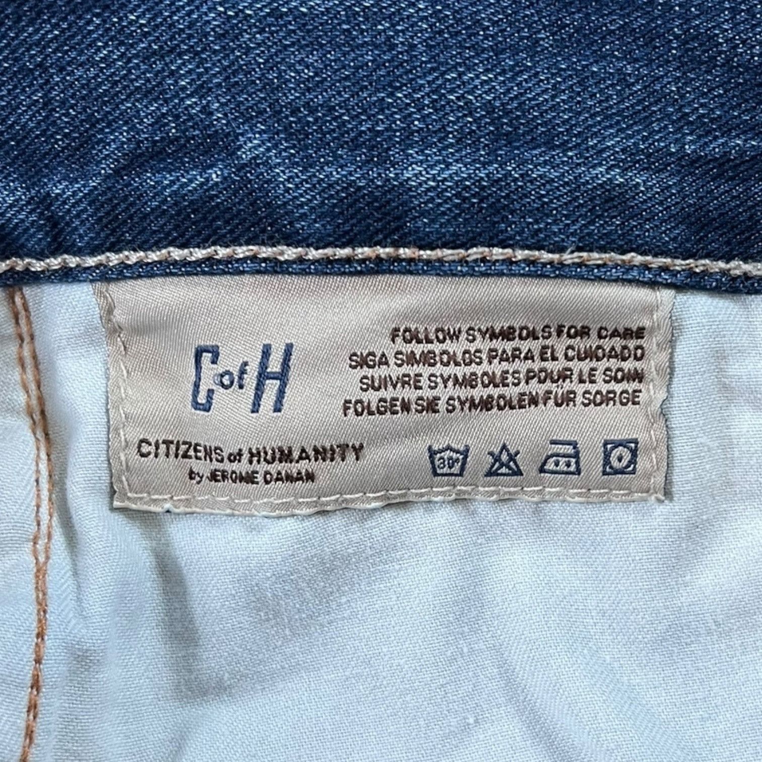 Citizens Of Humanity Citizens of Humanity Daisy Relaxed Tapered Leg Women's 25 Size 25" / US 0 / IT 36 - 9 Thumbnail