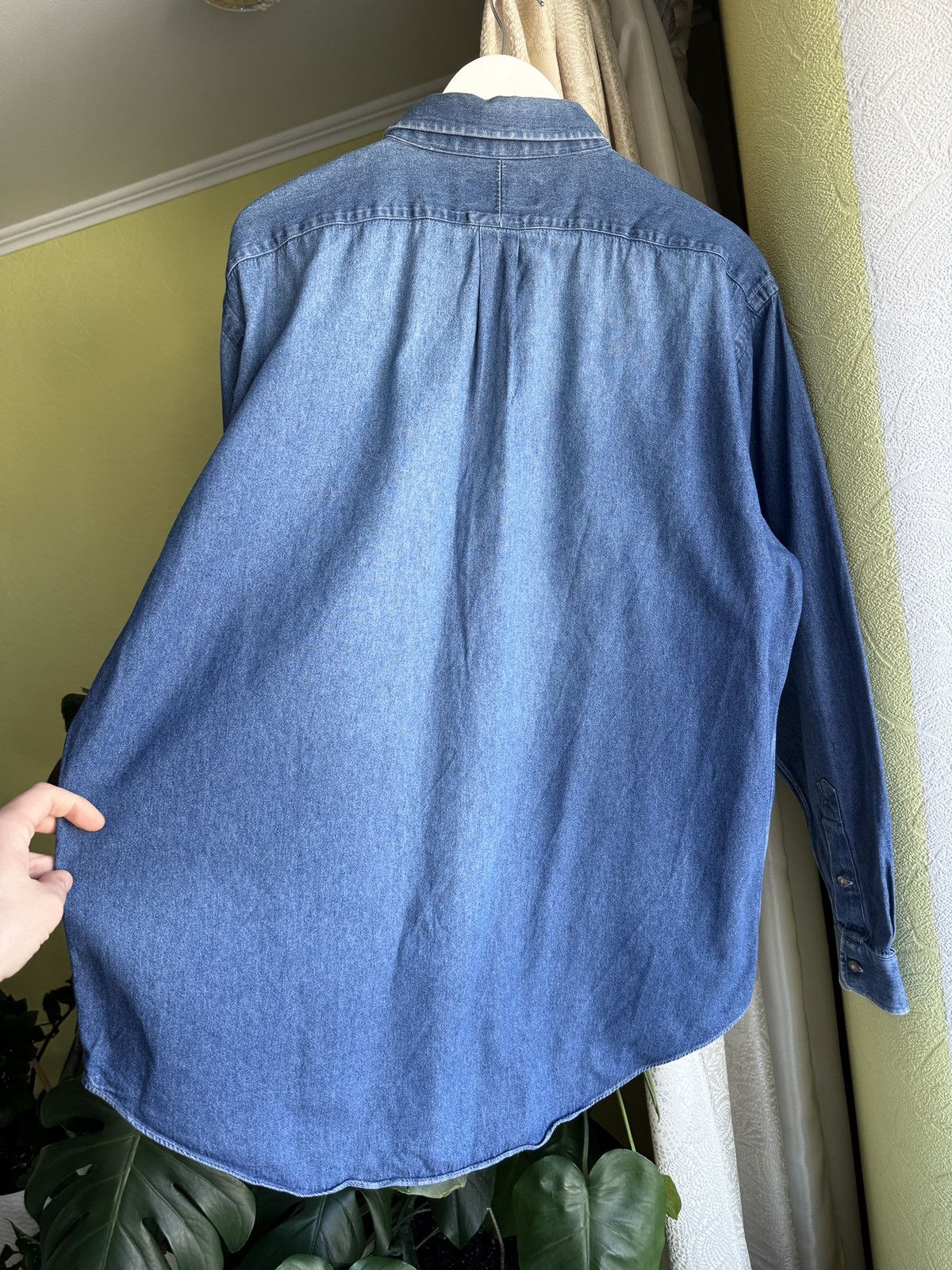Polo Ralph Lauren Vintage 90s Polo Ralph Lauren Blaire Denim Shirt Button Up Size US XL / EU 56 / 4 - 12 Thumbnail