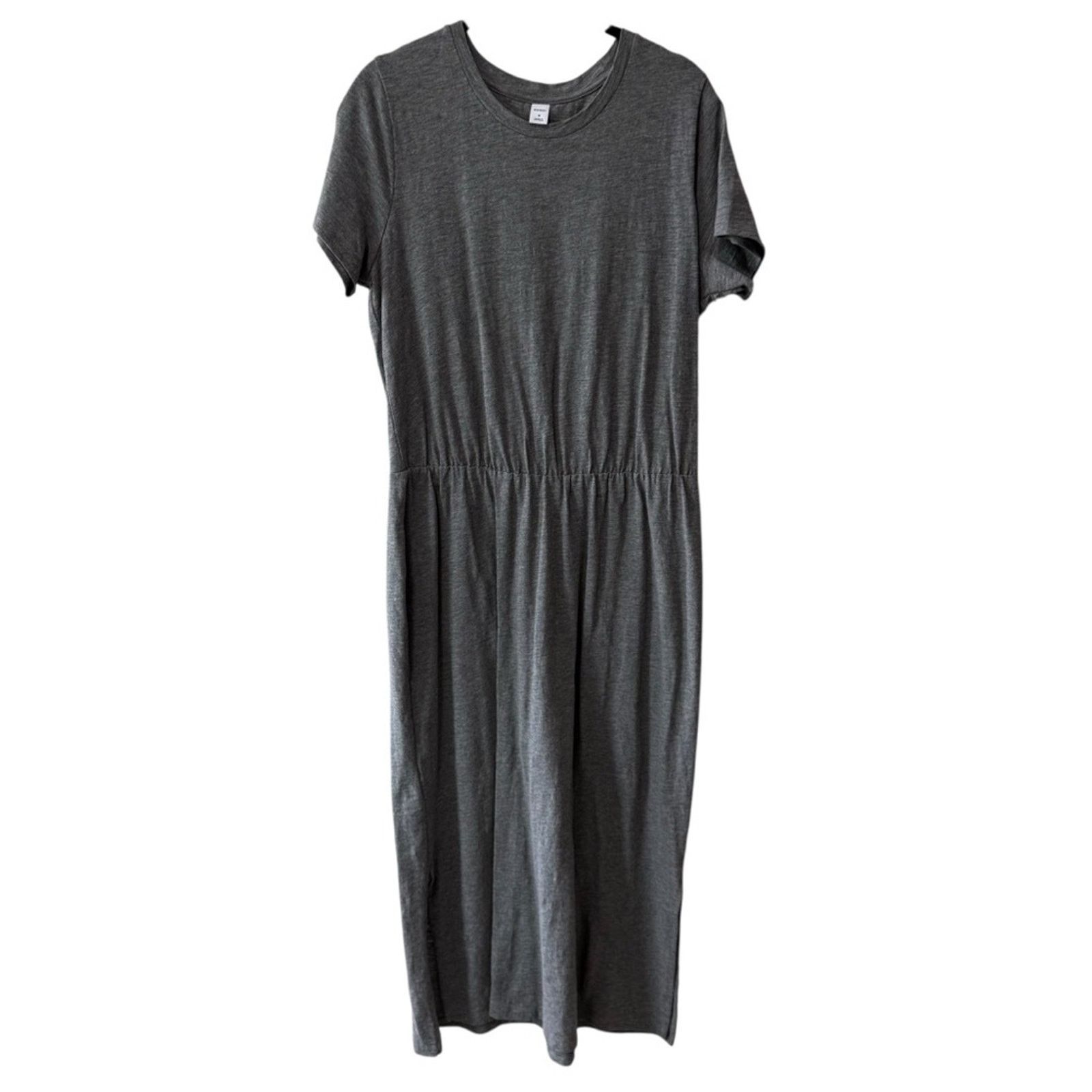 Old Navy Old Navy Heathered Knit Elastic Waist Maxi Dress Gray Size M Size M / US 6-8 / IT 42-44 - 9 Thumbnail