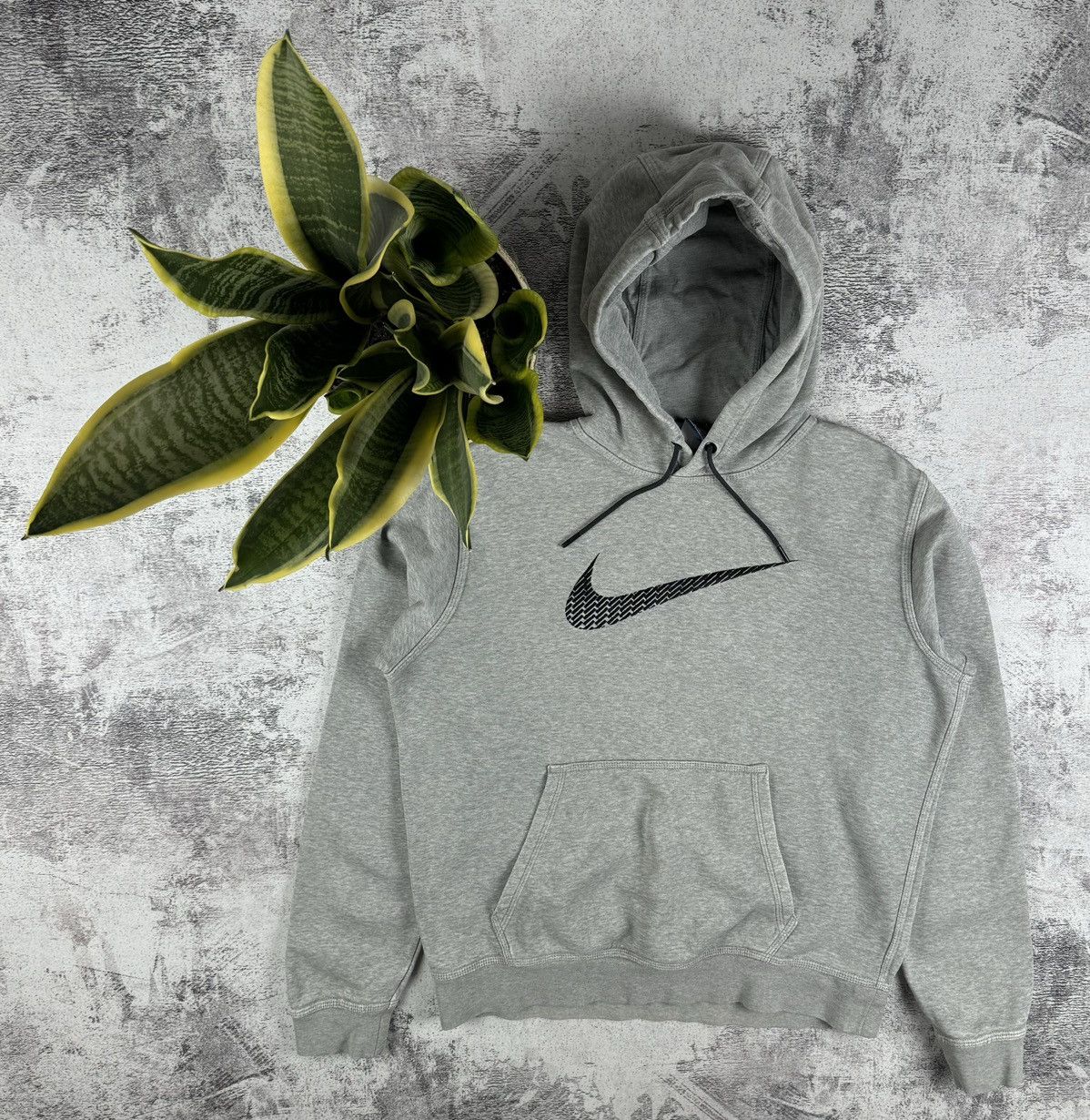 Nike Nike 90S Center Swoosh Logo Sport Sweatshirt Y2K Hoodie Size US M / EU 48-50 / 2 - 1 Thumbnail