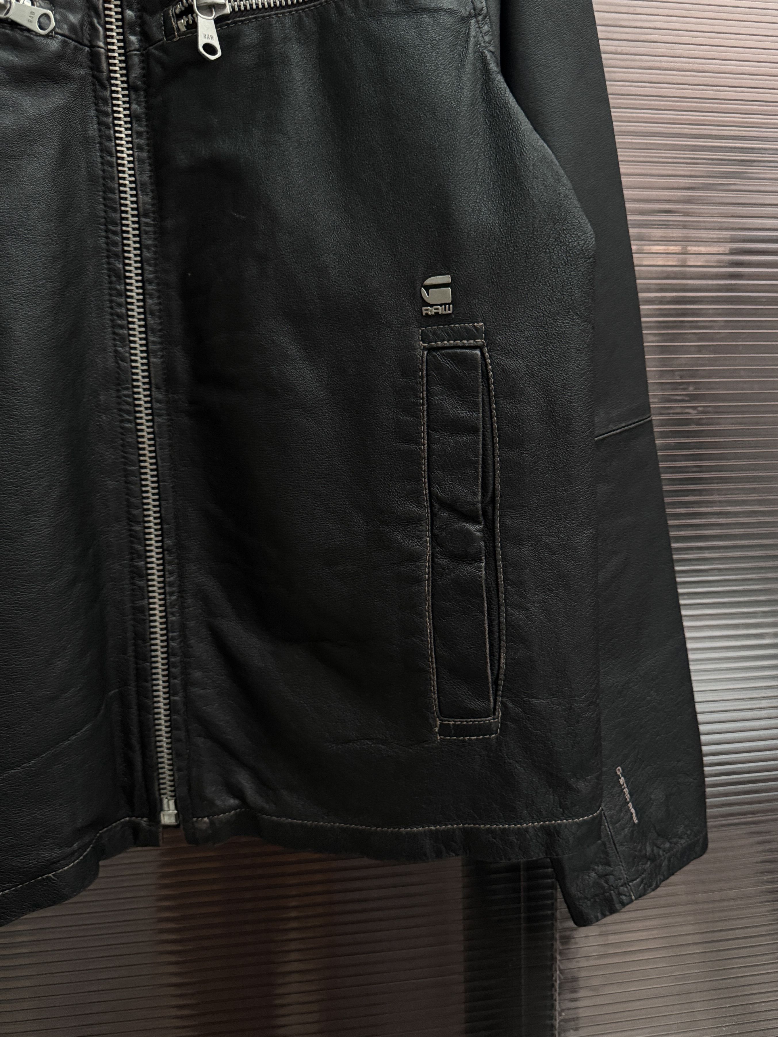 G-Star G-Star Raw Real Leather Jacket Size US XL / EU 56 / 4 - 7 Thumbnail