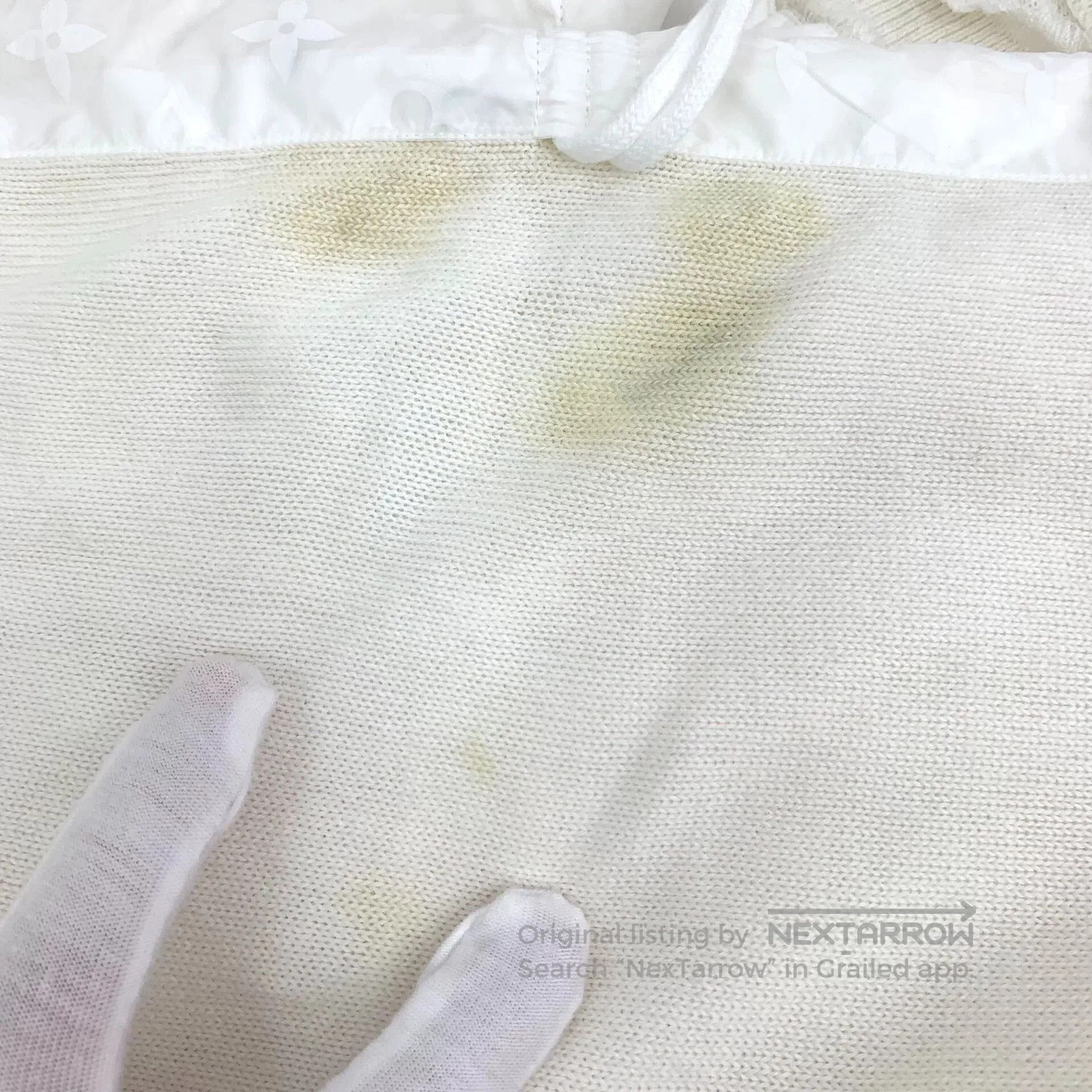 Louis Vuitton Louis Vuitton White Logo Wool Jogger Pants. Size 33" - 8 Thumbnail