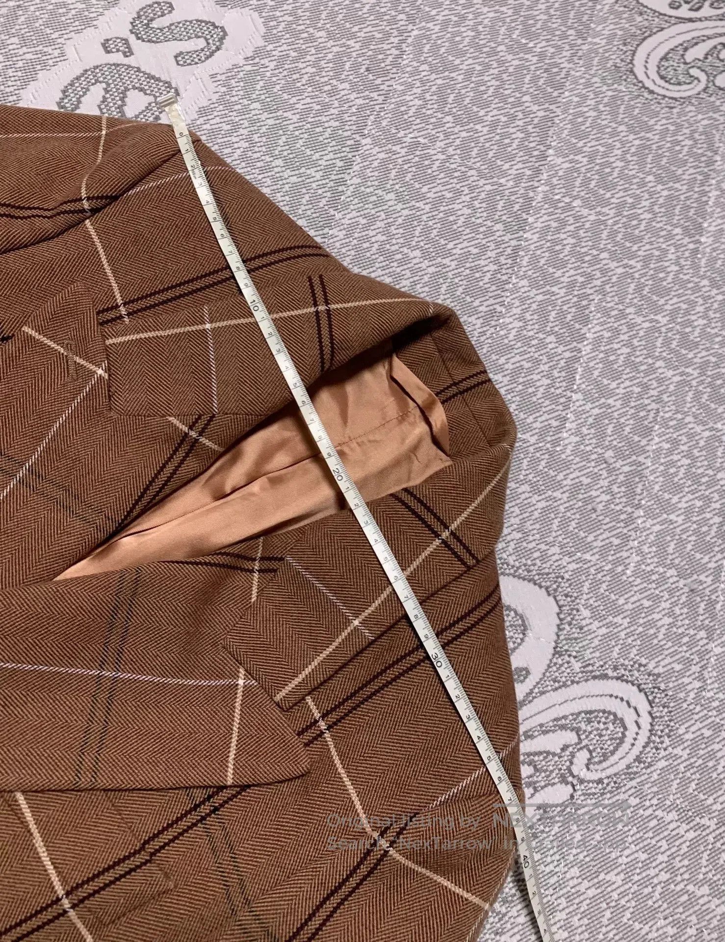 Acne Studios Acne Studios Wool Plaid Blazer. Size XS / US 0-2 / IT 36-38 - 7 Thumbnail