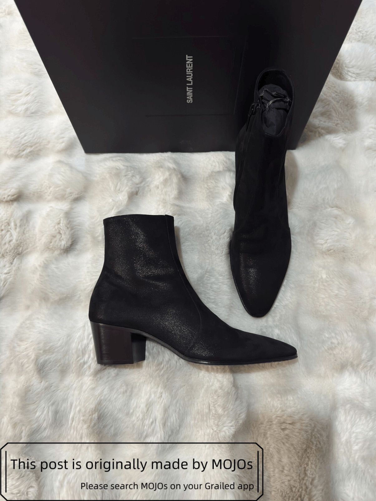 Saint Laurent Paris Saint Laurent Wyatt 60 Zip Boots | Grailed