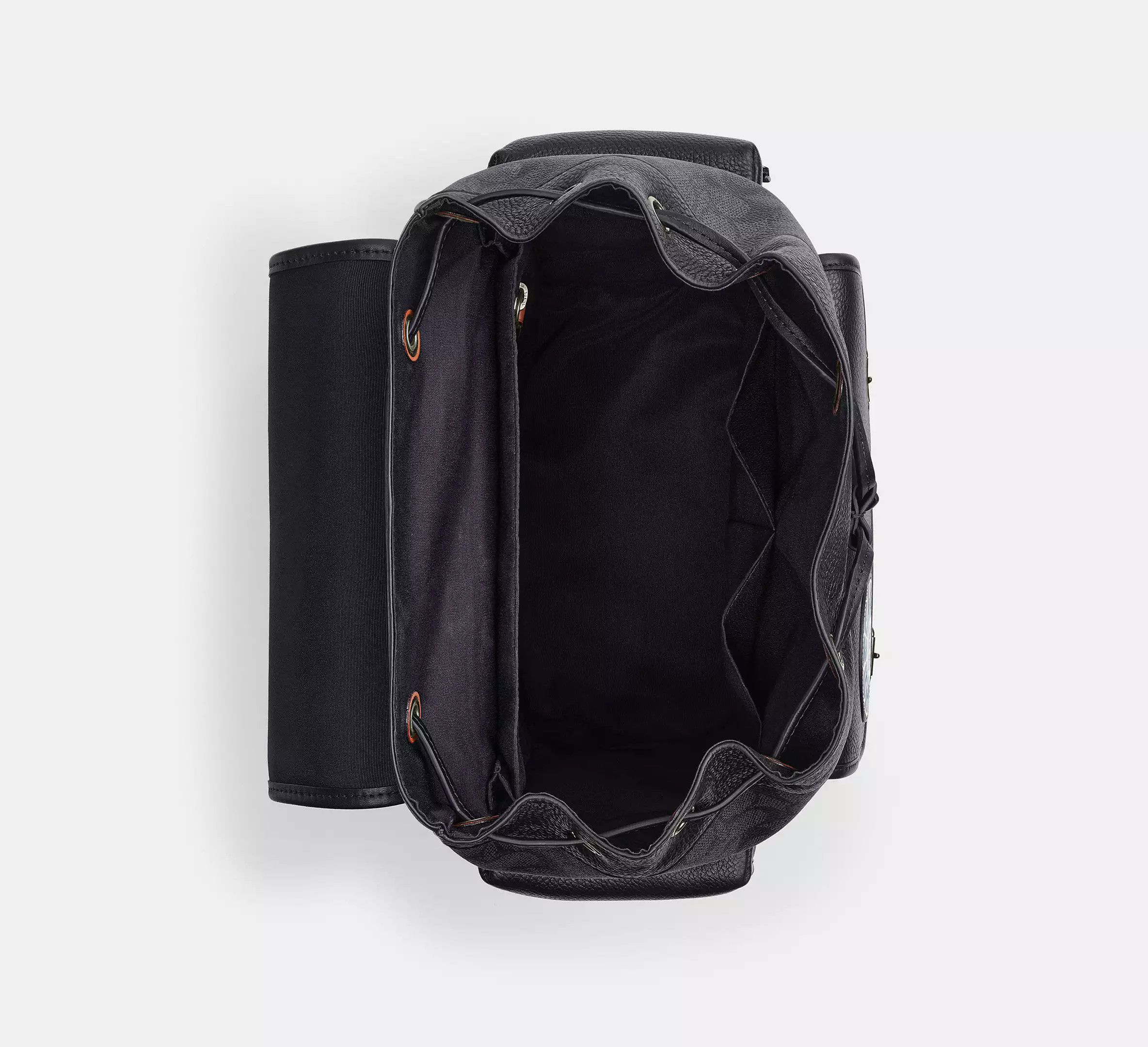 Coach Sprint Backpack In Signature Canvas With Patches CY818 Size ONE SIZE - 11 Thumbnail