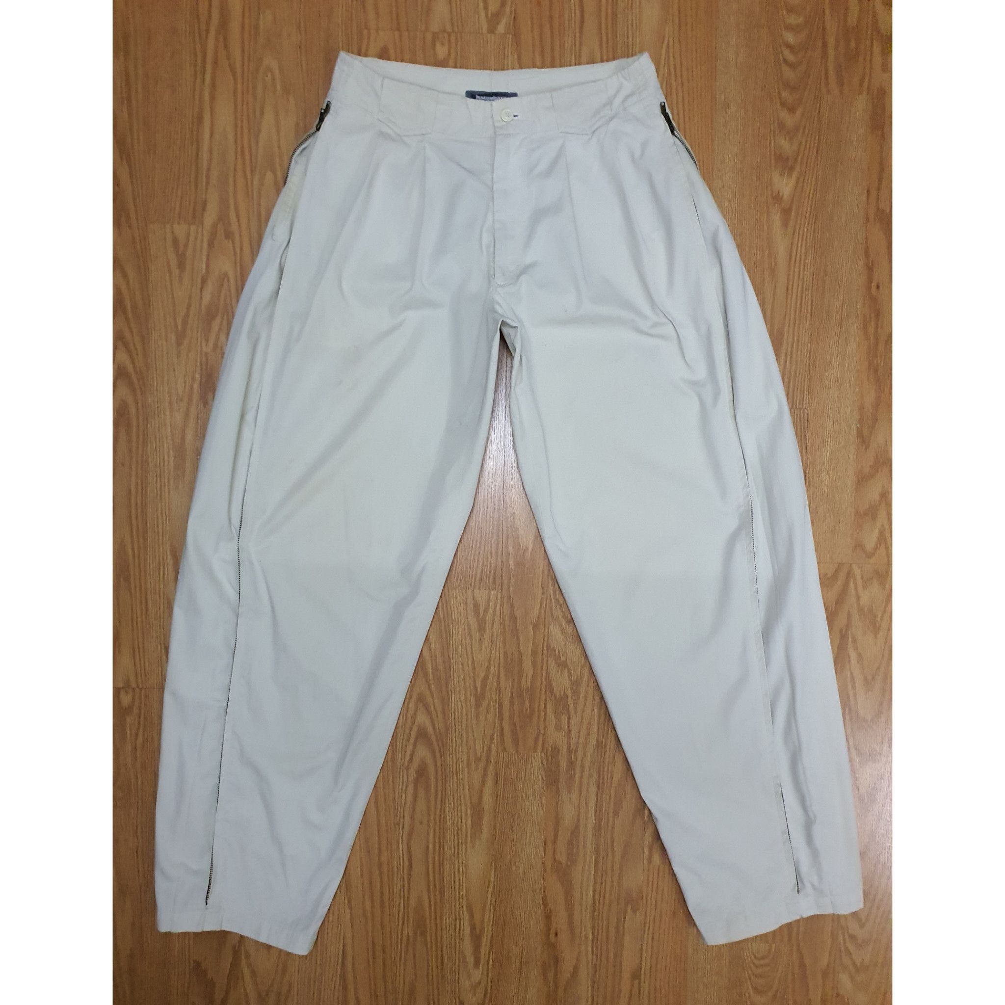 Issey Miyake Waist 30" Vintage Issey miyake Full Side Zip Pants Size US 30 / EU 46 - 1 Thumbnail