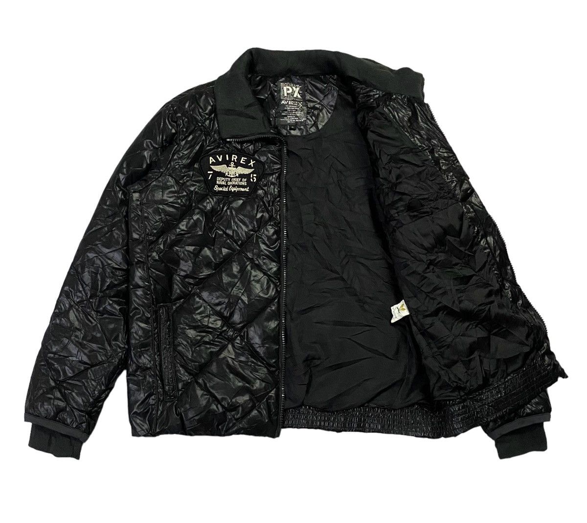 Avirex Avirex USN Big Logo Puffer Jacket Size US XL / EU 56 / 4 - 24 Thumbnail