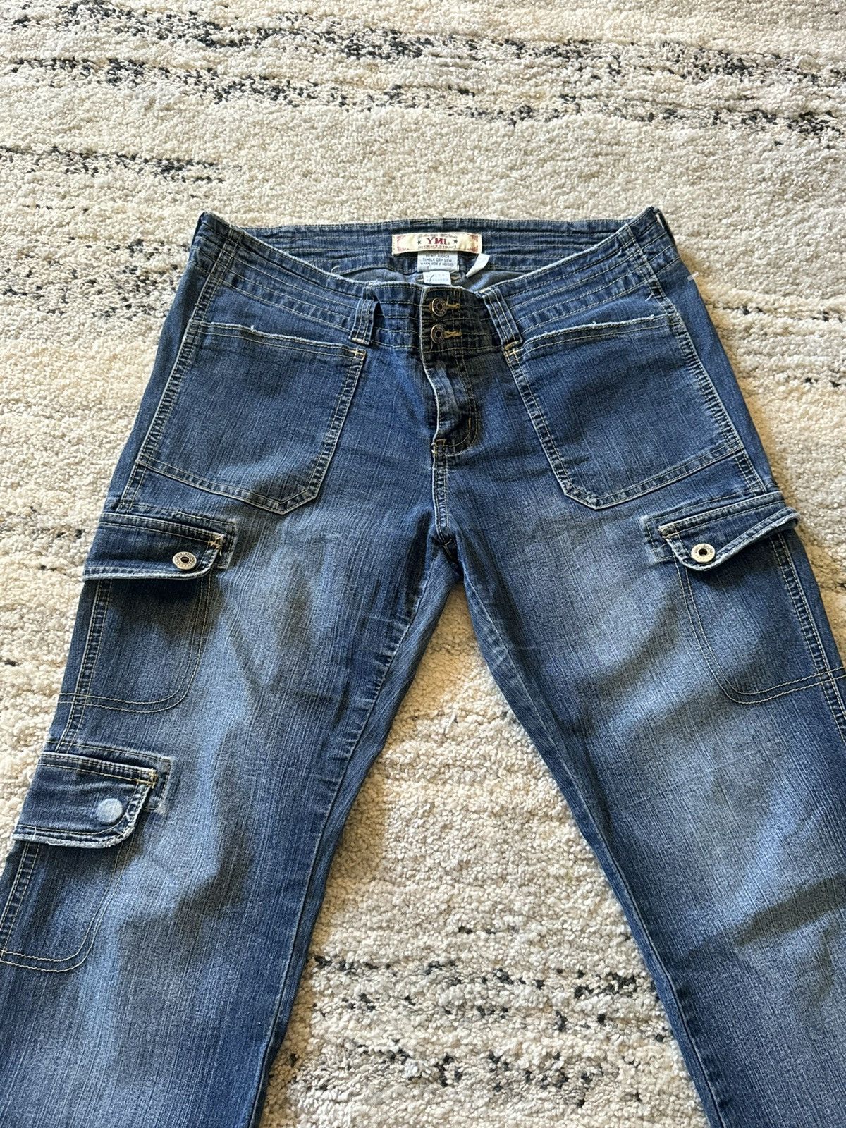 Vintage vintage flared jeans Size 30" / US 8 / IT 44 - 3 Thumbnail