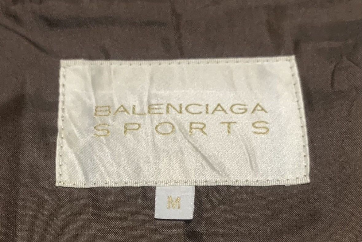 Balenciaga Vintage Balenciaga Sports Bomber Jacket Sun Faded Size US M / EU 48-50 / 2 - 12 Thumbnail