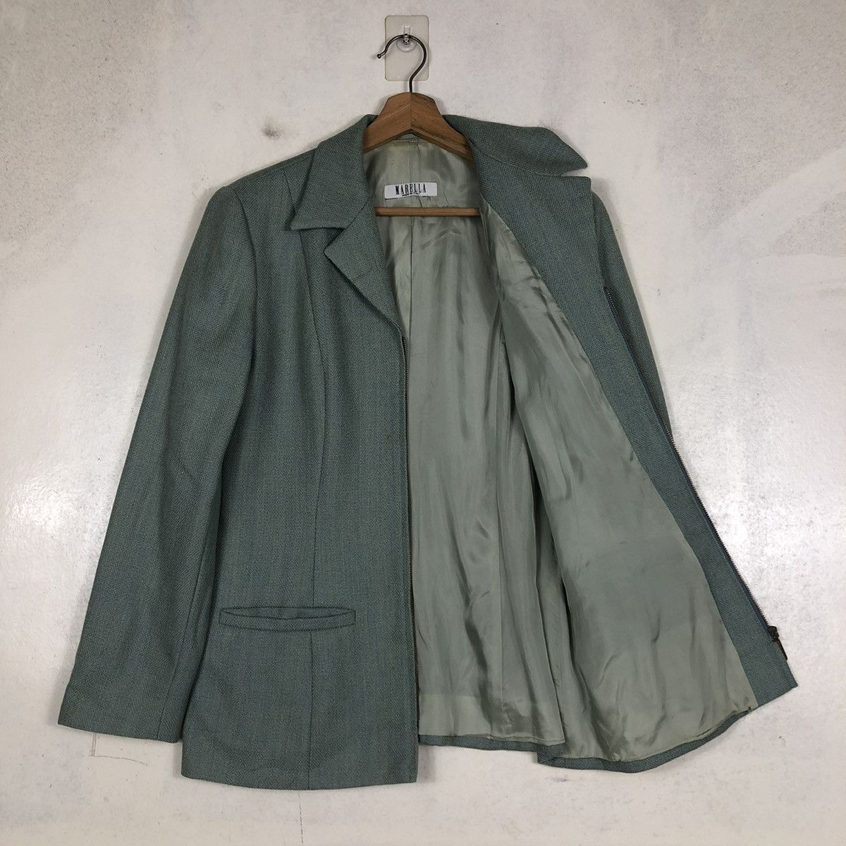 Other 📌VINTAGE BIKER JACKET ZIPPER MARELA MADE IN ITALY Size M / US 6-8 / IT 42-44 - 12 Thumbnail