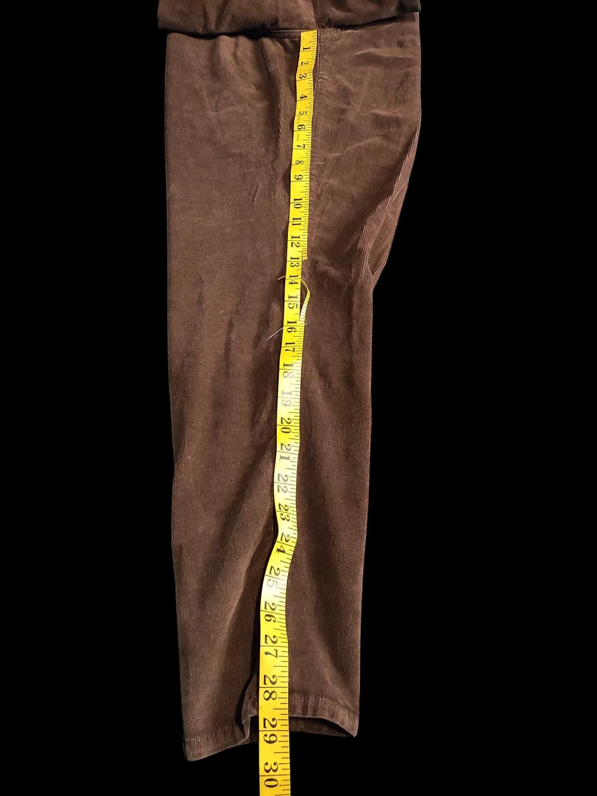 Lucky Brand Lucky Brand Women's Brown Corduroy Pants Size 32" / US 10 / IT 46 - 6 Thumbnail