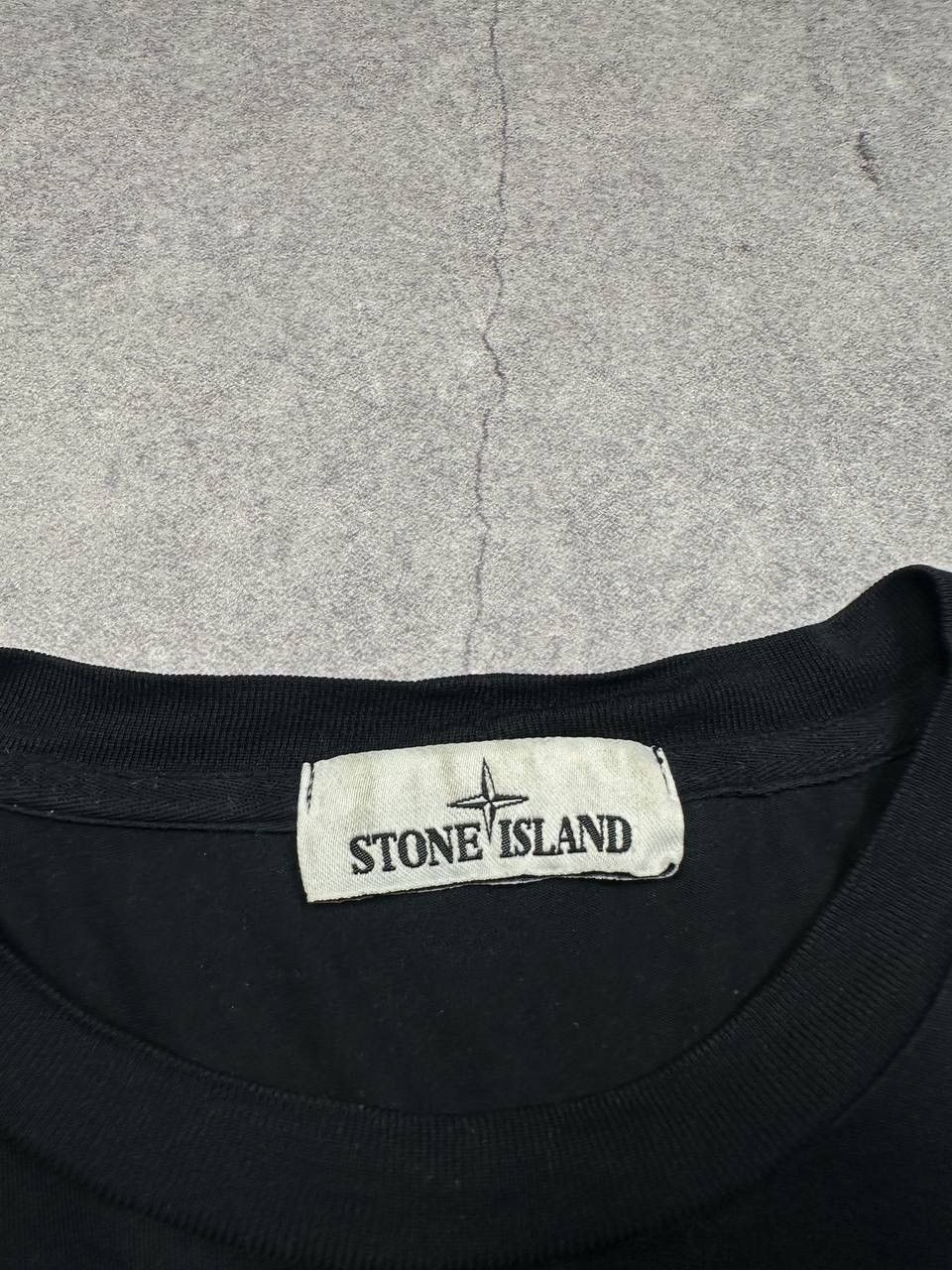 Stone Island Vintage Stone Island Black Longsleeve, Size L – Classic 90s Size US L / EU 52-54 / 3 - 4 Thumbnail