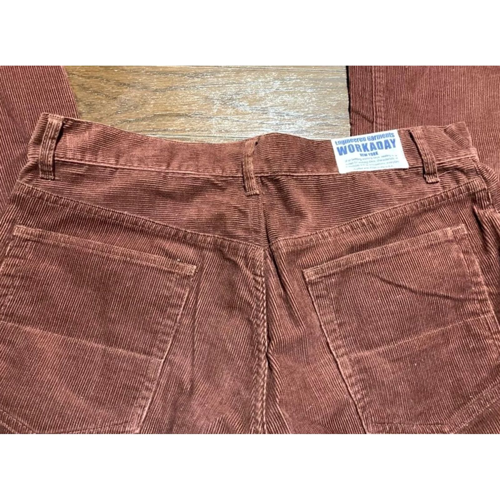 Engineered Garments Engineered Garments WORKADAY Pants Size 34 Brown Corduroy Pre-owned Men's Size US 34 / EU 50 - 4 Thumbnail