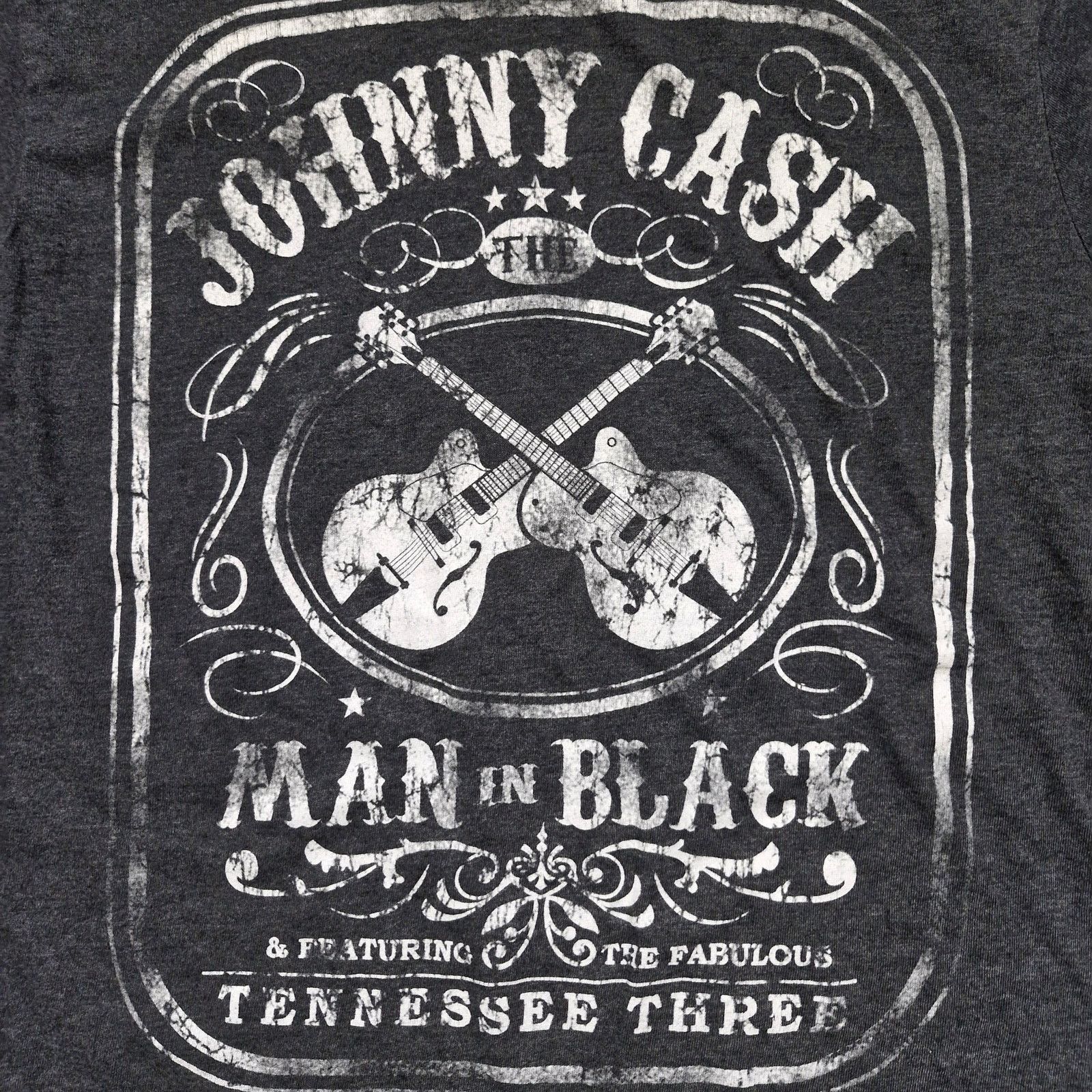 CASH CA Johnny Cash “Man In Black” Tennessee Three T-Shirt Men’s M Size US M / EU 48-50 / 2 - 1 Thumbnail