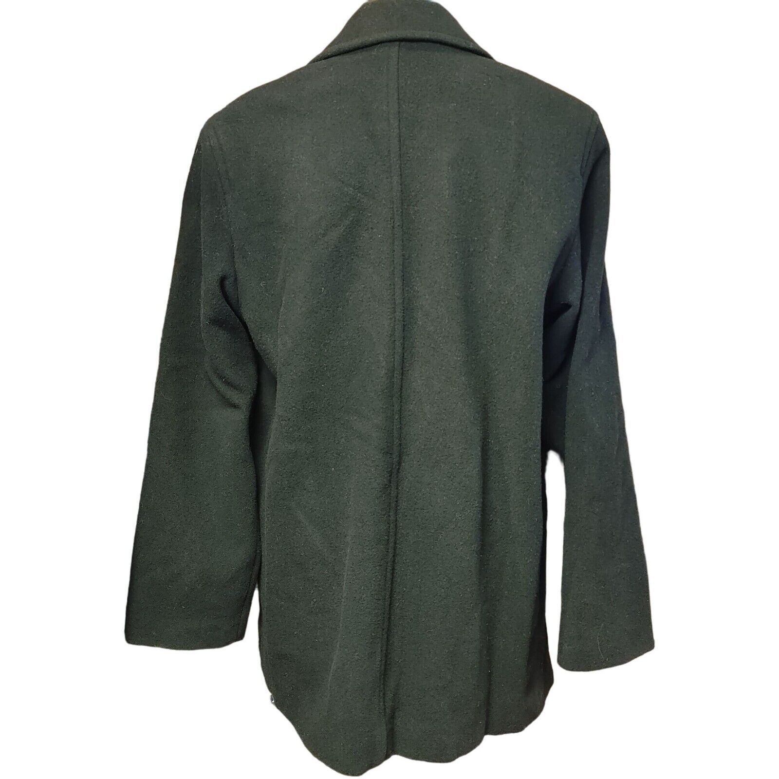 Other JPercy 12 Double Breast Business Fall Harvest Gray Peacoat Size L / US 10 / IT 46 - 2 Thumbnail