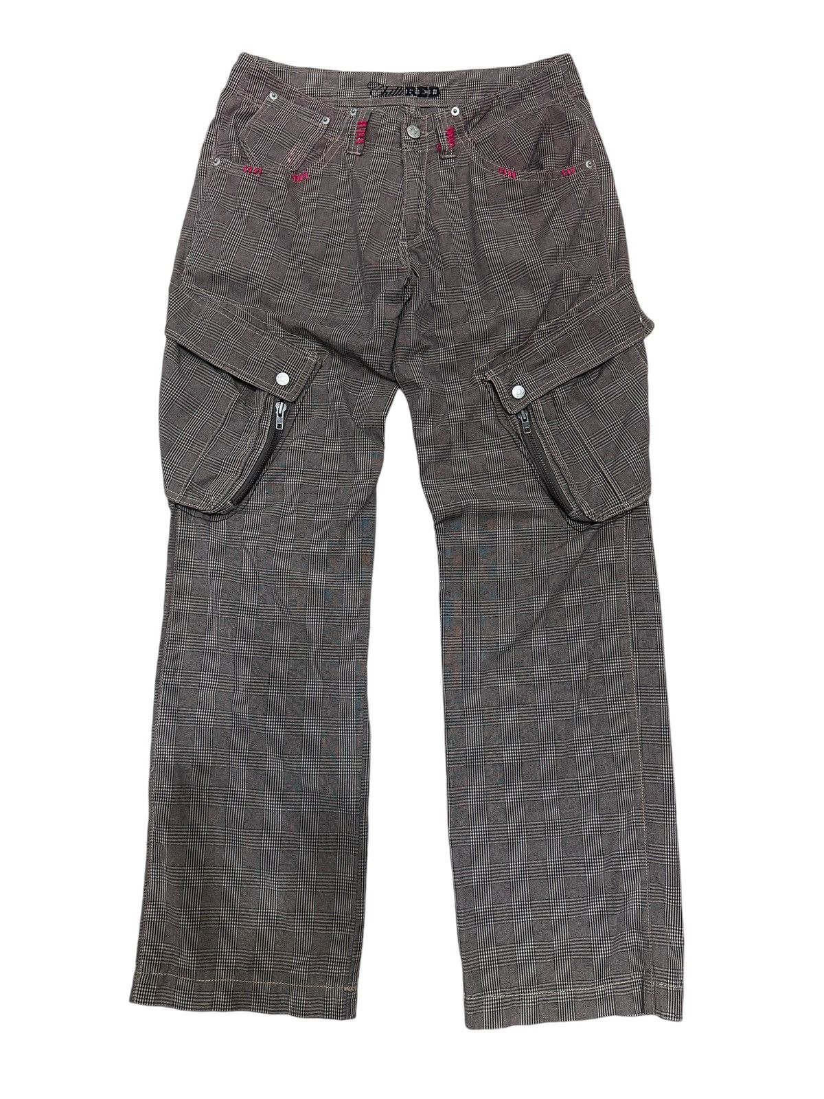 Japanese Brand × Vintage 🇯🇵 Vintage Cargo Baggy Trousers Pants Size US 33 - 1 Thumbnail