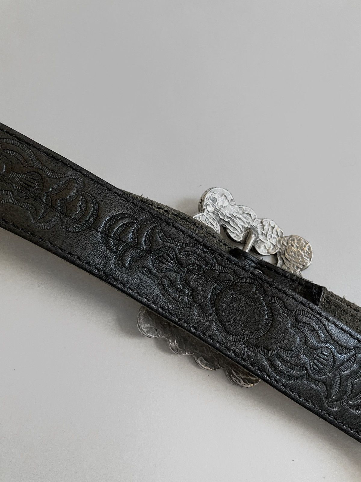 Japanese Brand × Vintage Archive 2000s leather belt with coins Size ONE SIZE - 7 Thumbnail