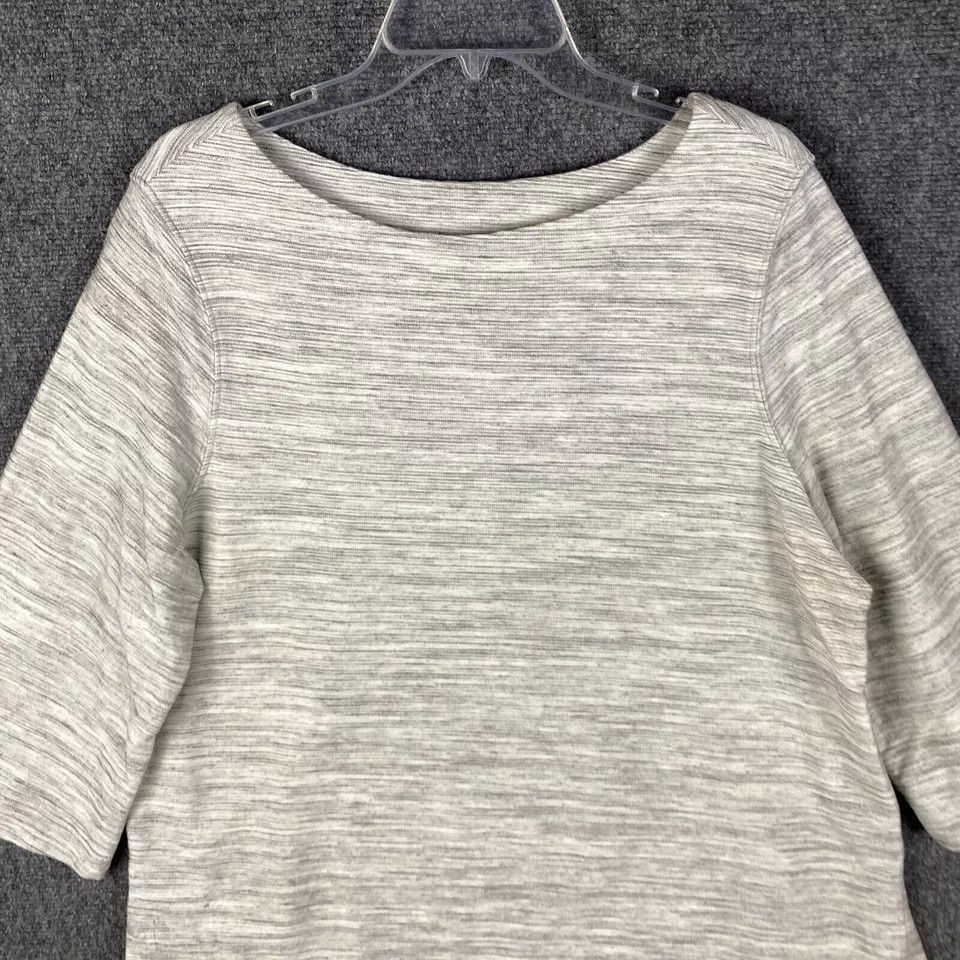 Old Navy Old Navy Top Women's XXL Striped 3/4 Sleeve 2XL Cotton Blend Size XXL / US 16-18 / IT 52-54 - 2 Thumbnail