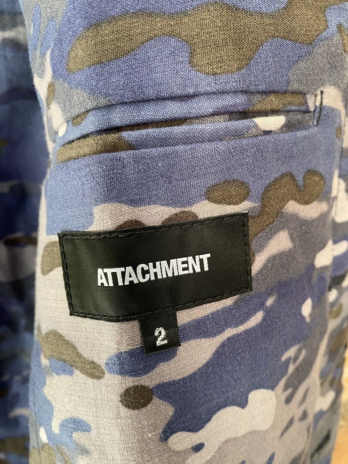 Kazuyuki Kumagai Attachment Attachment camo long jacket Size US M / EU 48-50 / 2 - 10 Thumbnail