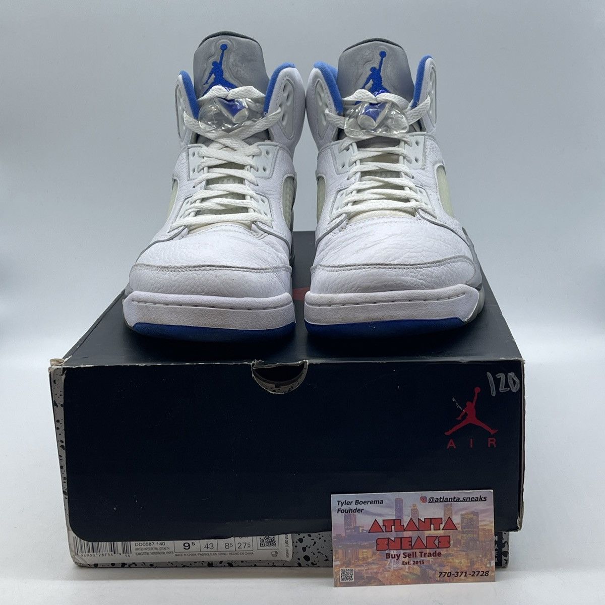 Jordan Brand Air jordan 5 stealth 2.0 Size US 9.5 / EU 42-43 - 2 Thumbnail