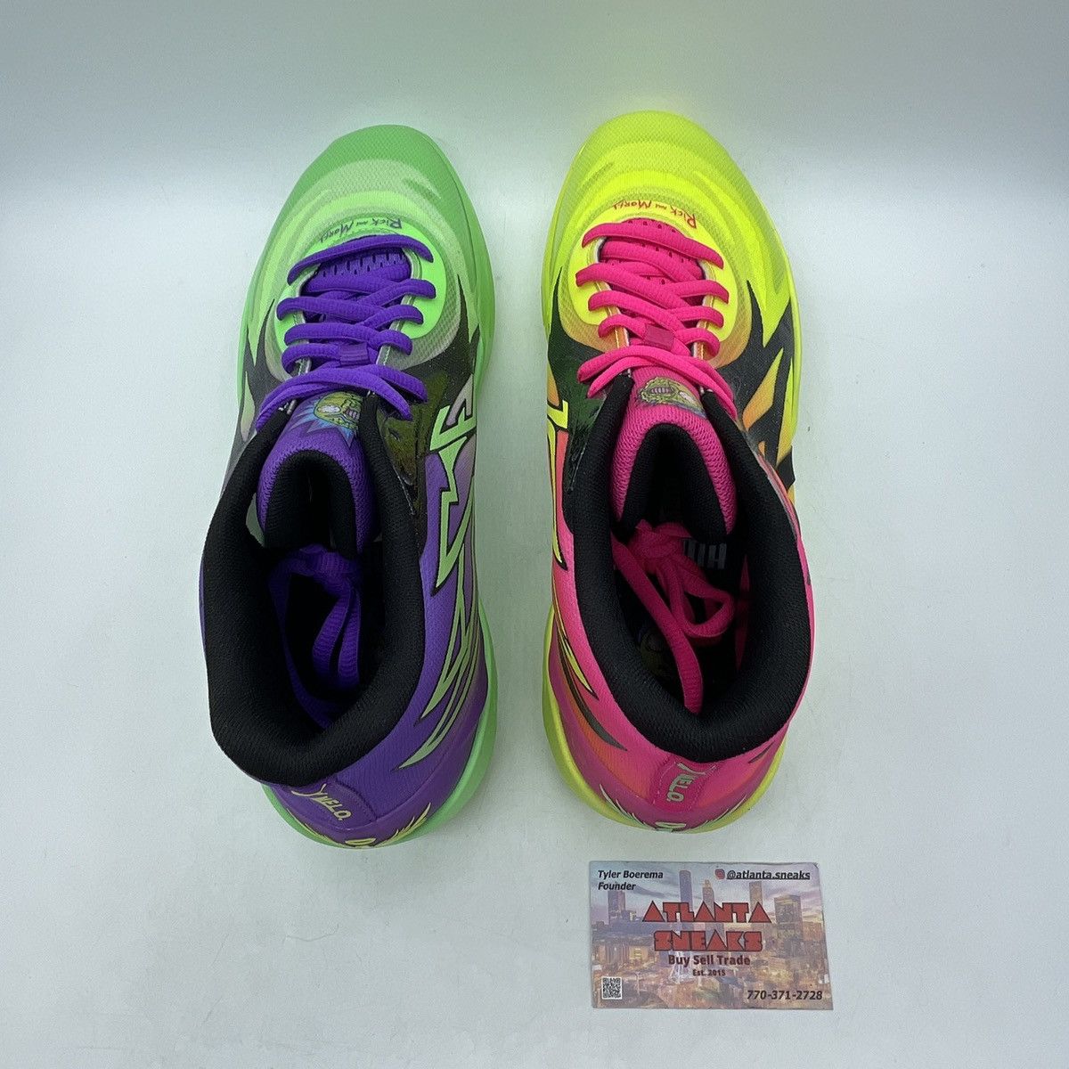 Puma Rick and Morty x MB.02 adventures Size US 12 / EU 45 - 6 Thumbnail