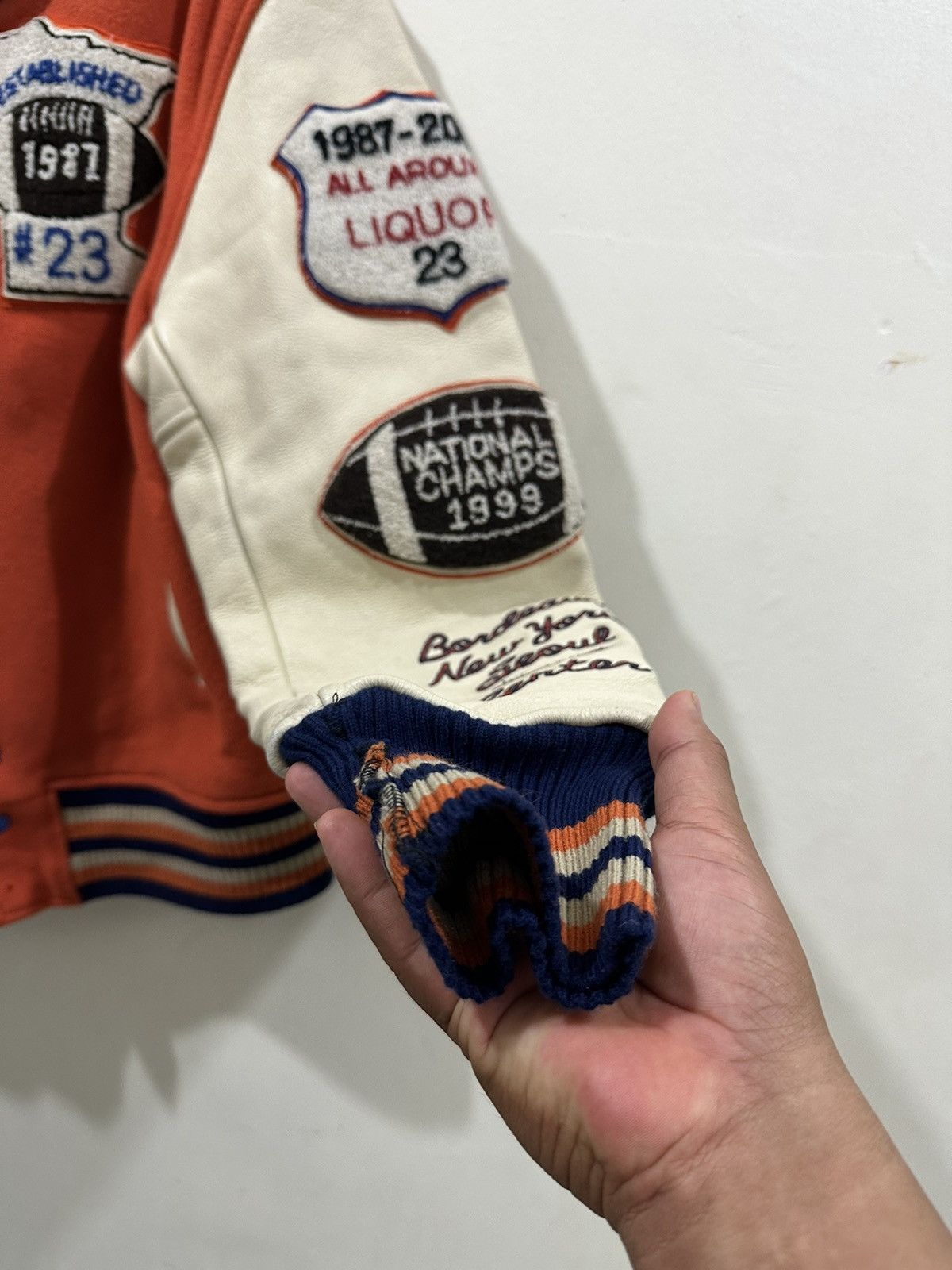 Vintage VTG Williams Pitterson Liquor Whitesville Style Varsity Size US XL / EU 56 / 4 - 5 Thumbnail