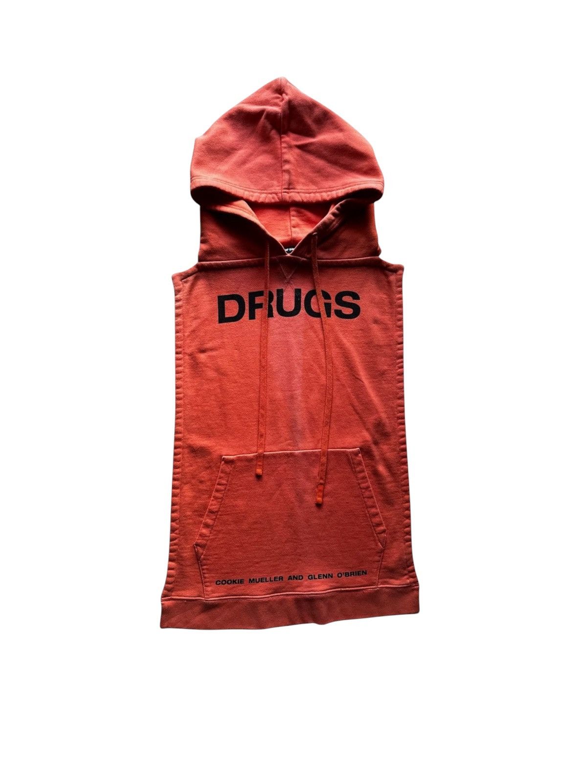 Raf Simons Raf Simons FW18 “Drug$” Backless Hoodie Size US M / EU 48-50 / 2 - 1 Thumbnail