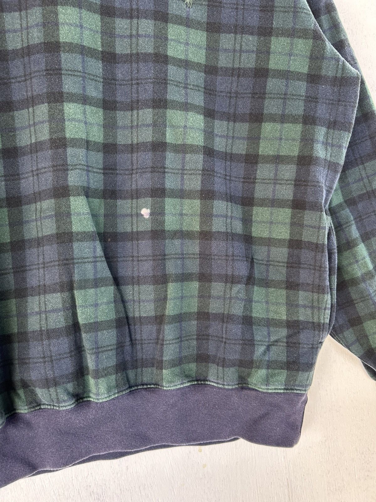 Polo Ralph Lauren Vintage polo ralph lauren plaid hoodie Size US L / EU 52-54 / 3 - 3 Thumbnail