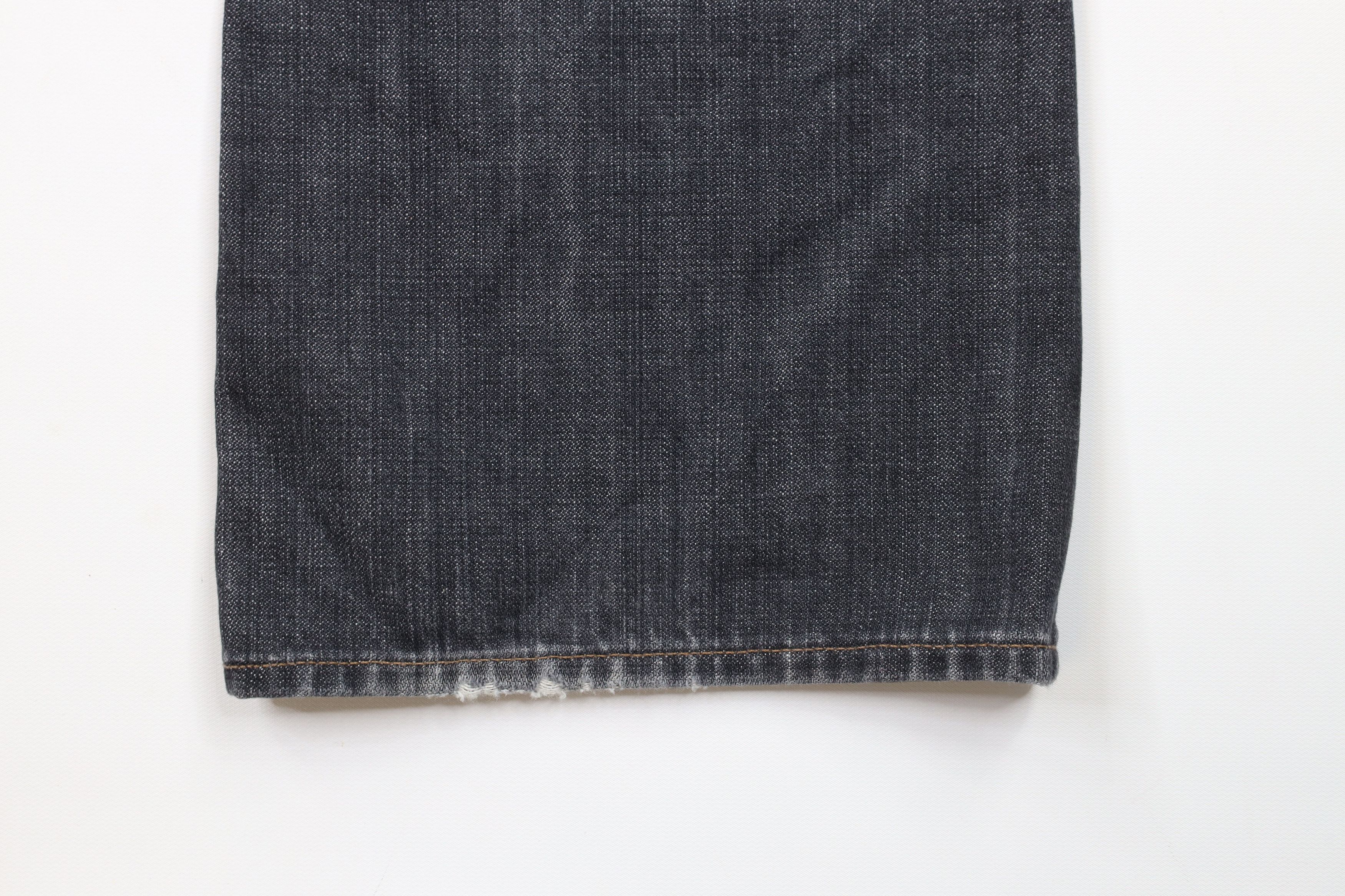 Banana Republic Vintage Banana Republic Wide Leg Denim Jeans Gray Cotton Size US 34 / EU 50 - 13 Thumbnail