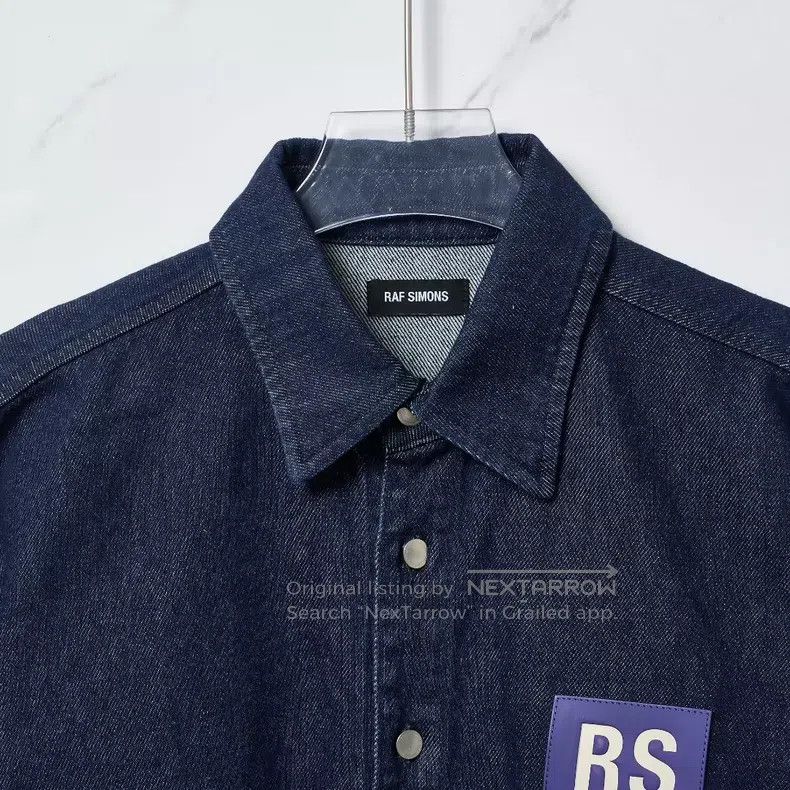 Raf Simons Raf Simons Unisex denim logo shirt Size US S / EU 44-46 / 1 - 2 Thumbnail