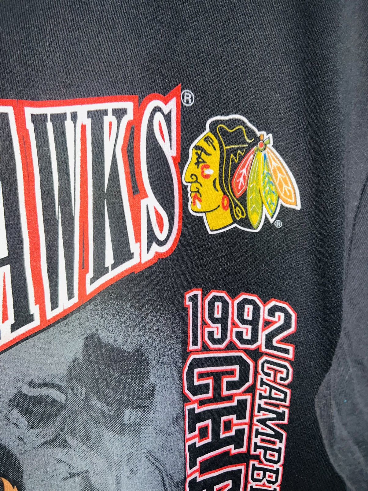 Changes VTG 1992 Chicago Blackhawks Championship ‘TAZ’ USA Tee Size US XL / EU 56 / 4 - 9 Thumbnail